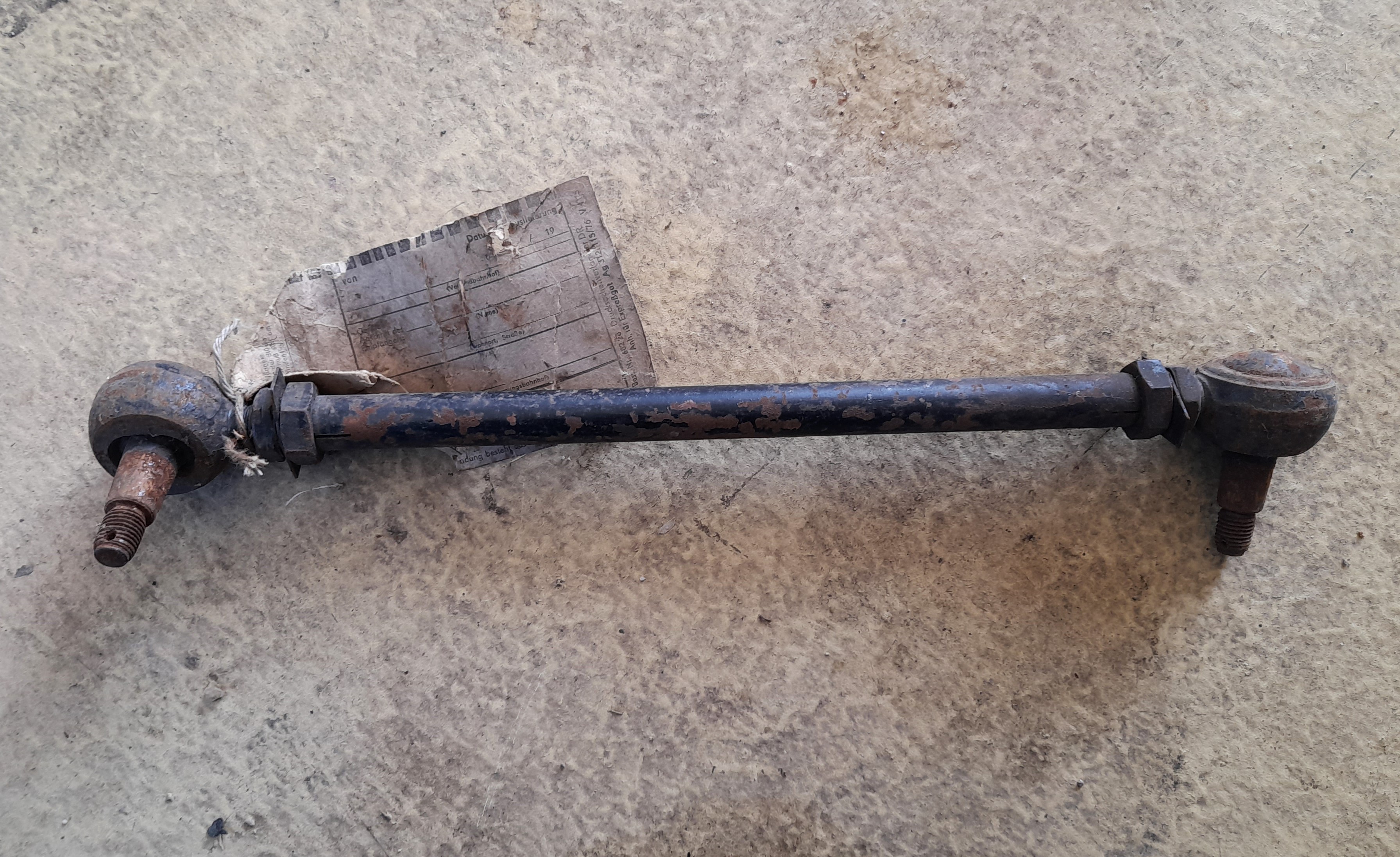 Spurstange mit Spurstangenköpfen Wartburg 311 313