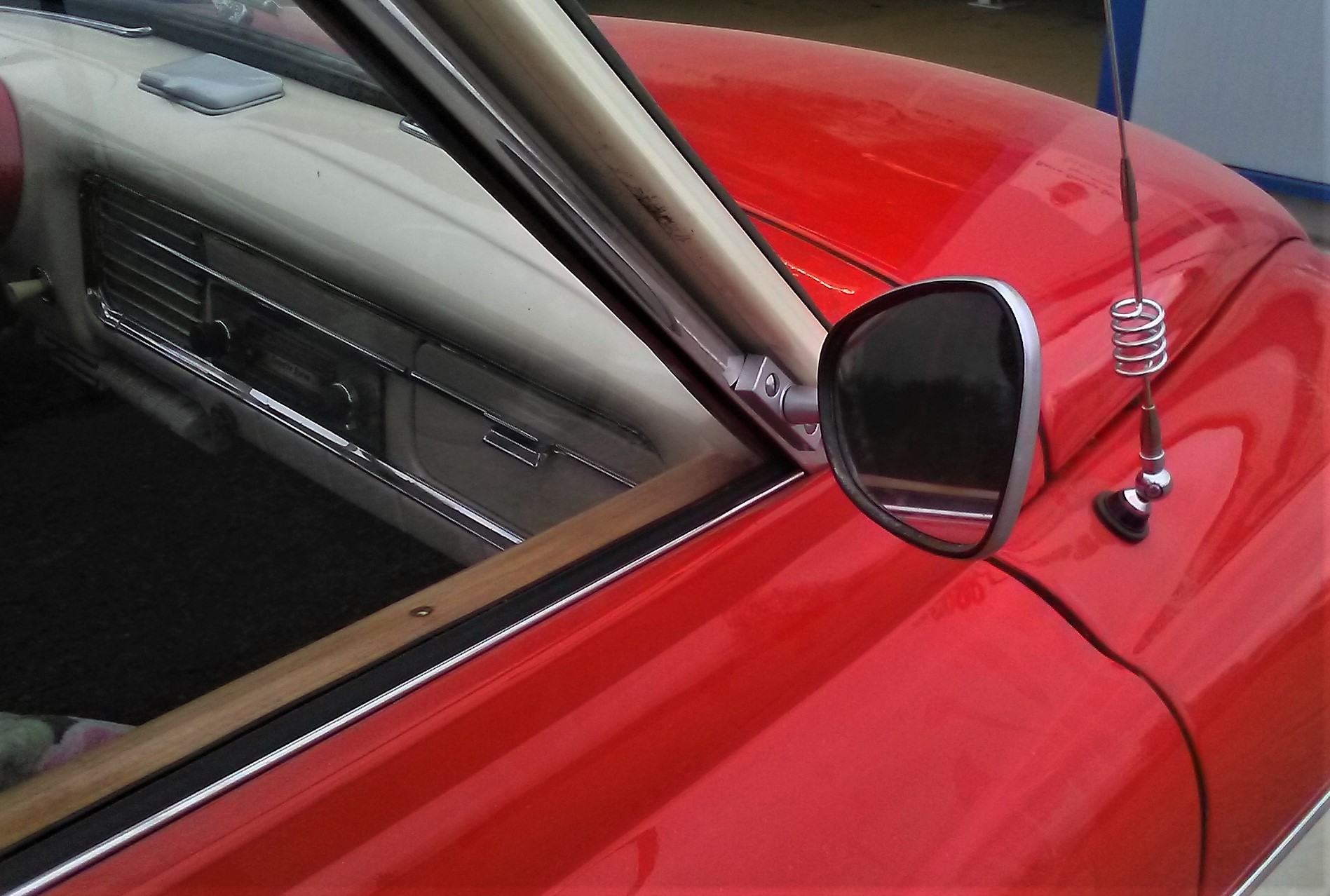 Nierenspiegel Klemmspiegel Spiegel Wartburg , Trabant , IFA Außenspiegel