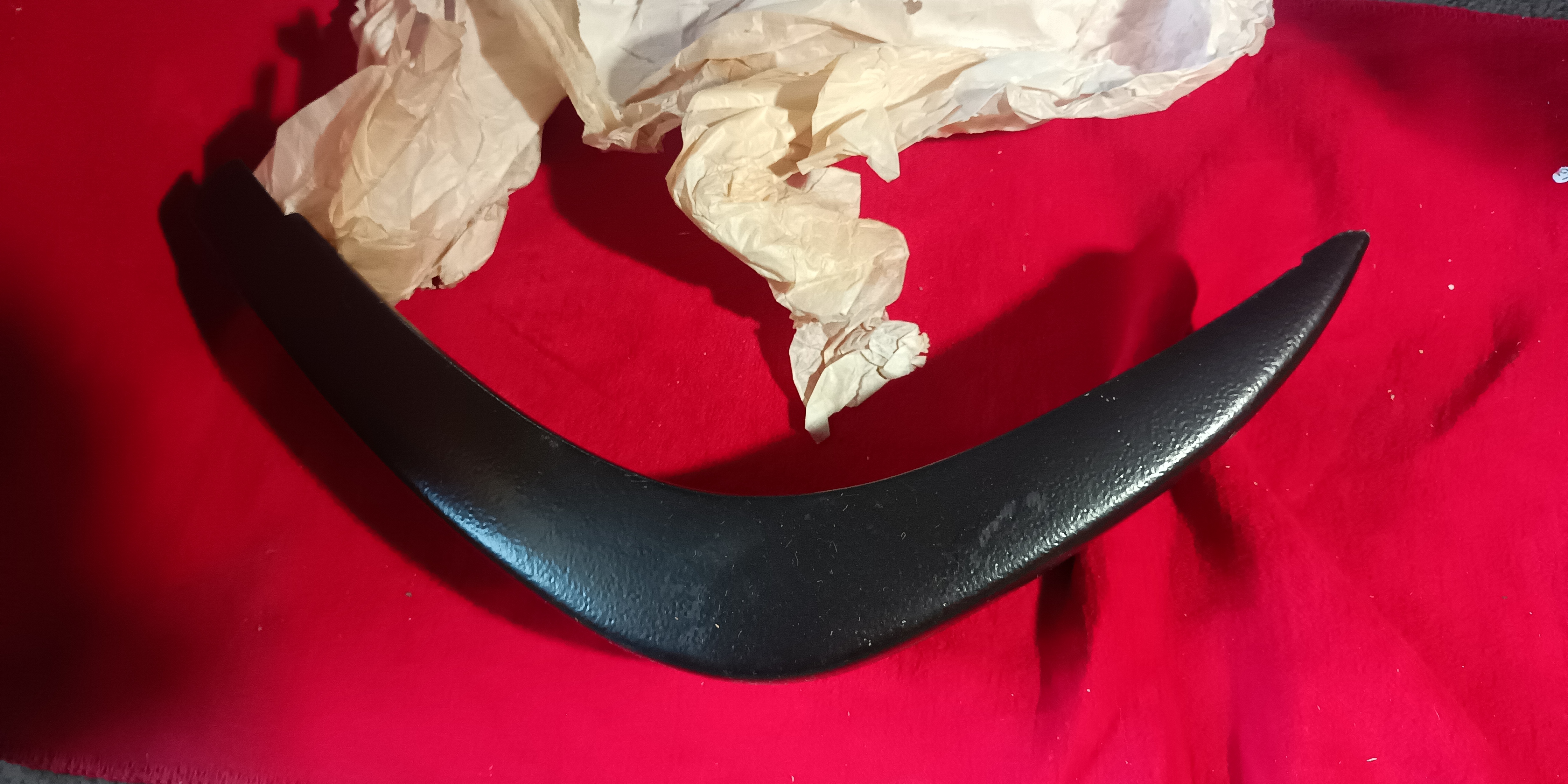 Stoßstange vorn links oder hinten rechts schwarz Wartburg 353