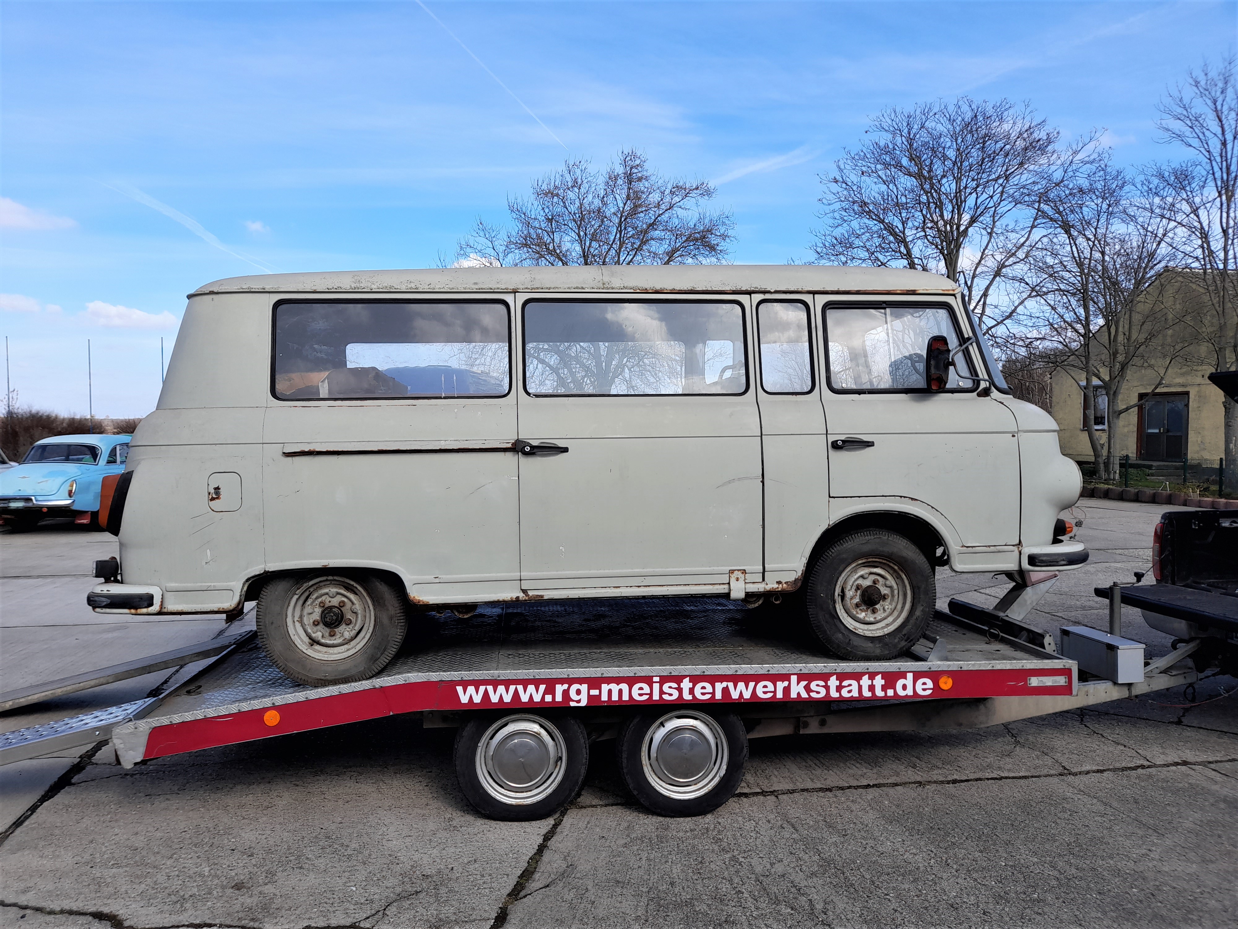 verkauft Barkas B 1000 Bus Restaurationsobjekt