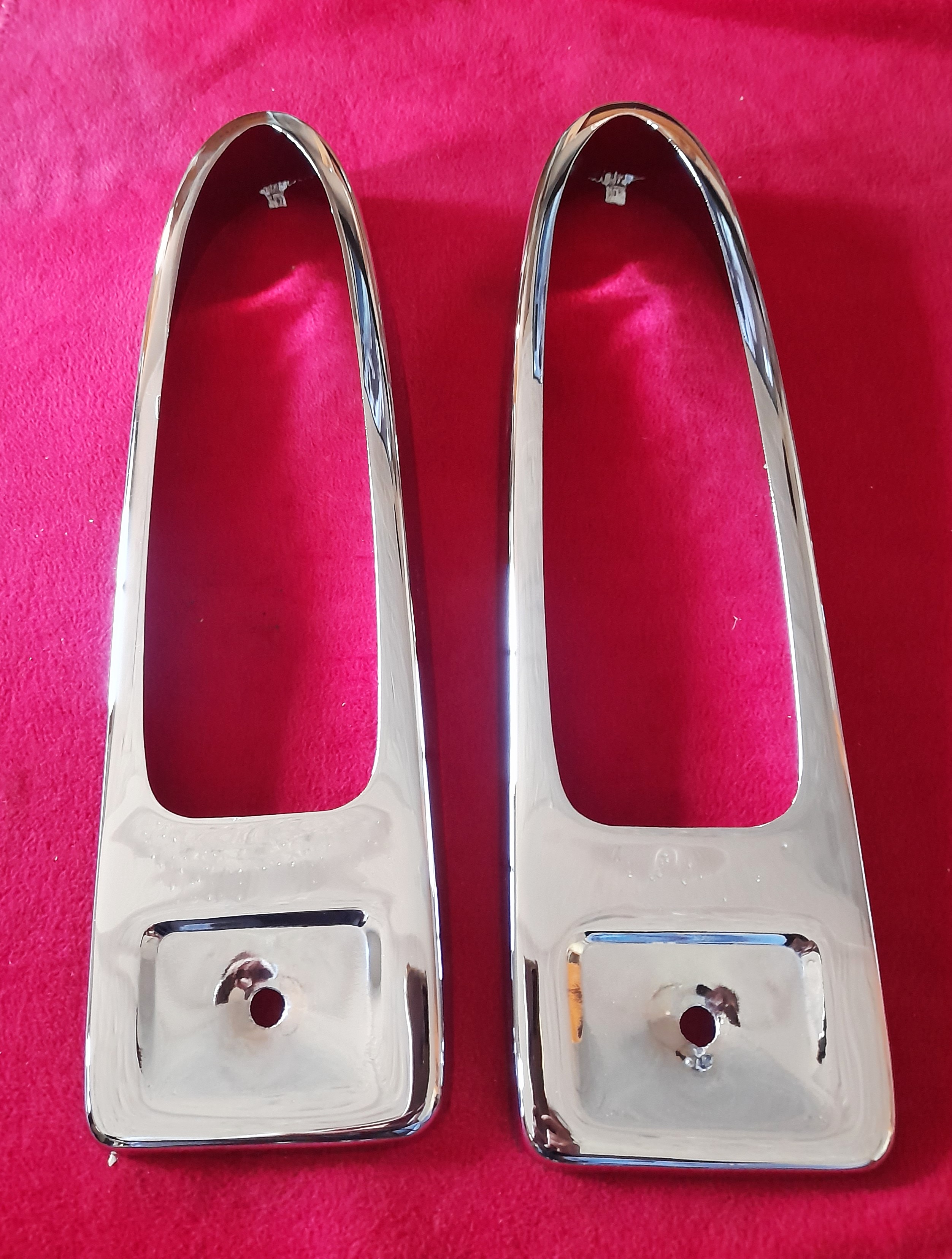 Blenden Rückleuchten chrom