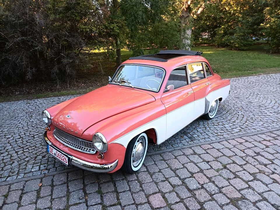 verkauft - Wartburg 311 deluxe mit Faltdach HU 11/2024