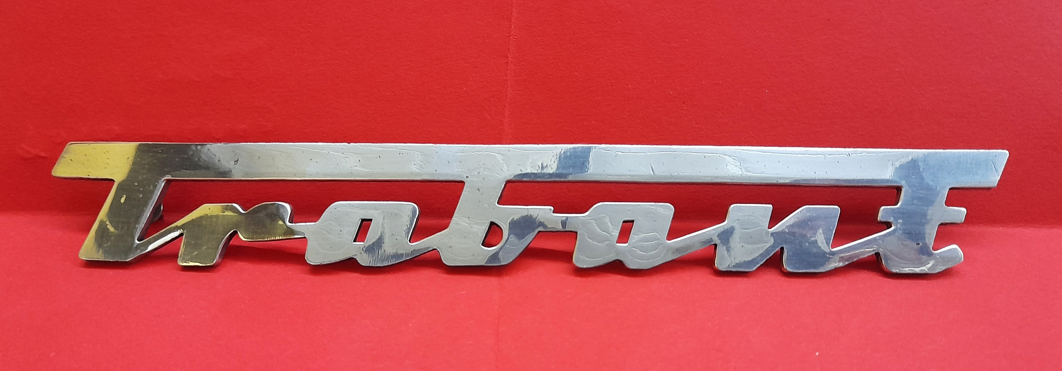 ALU Schriftzug Emblem "Trabant" Trabant 601