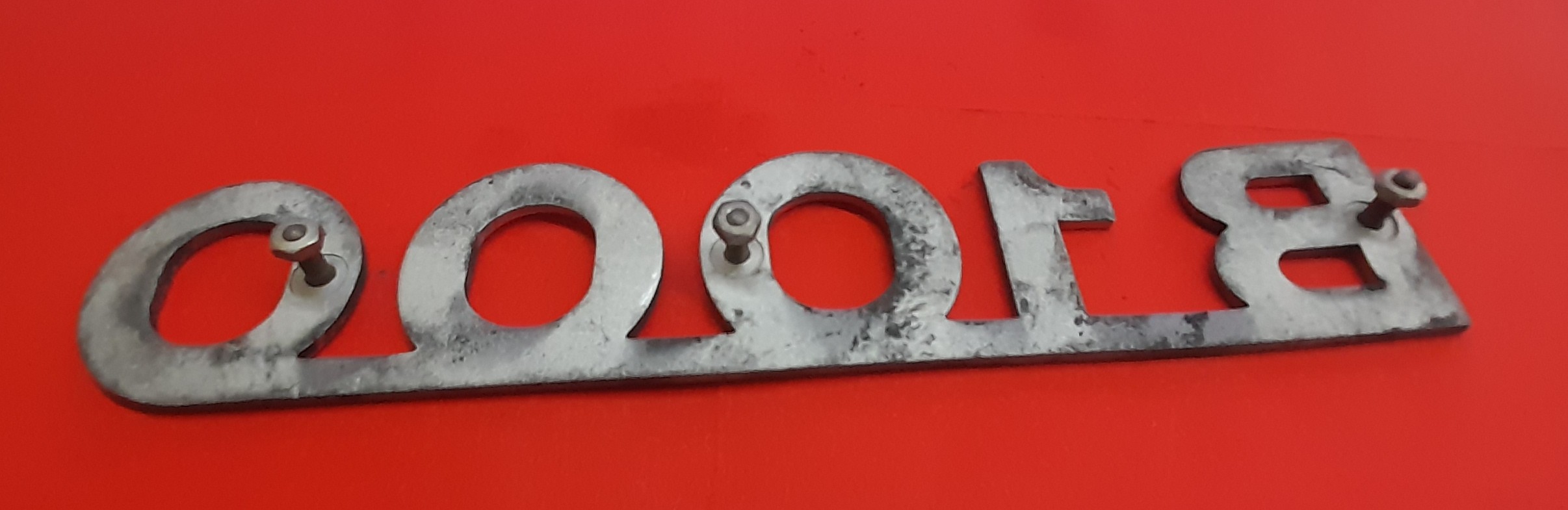 ALU Schriftzug Emblem "B1000"  Barkas B1000
