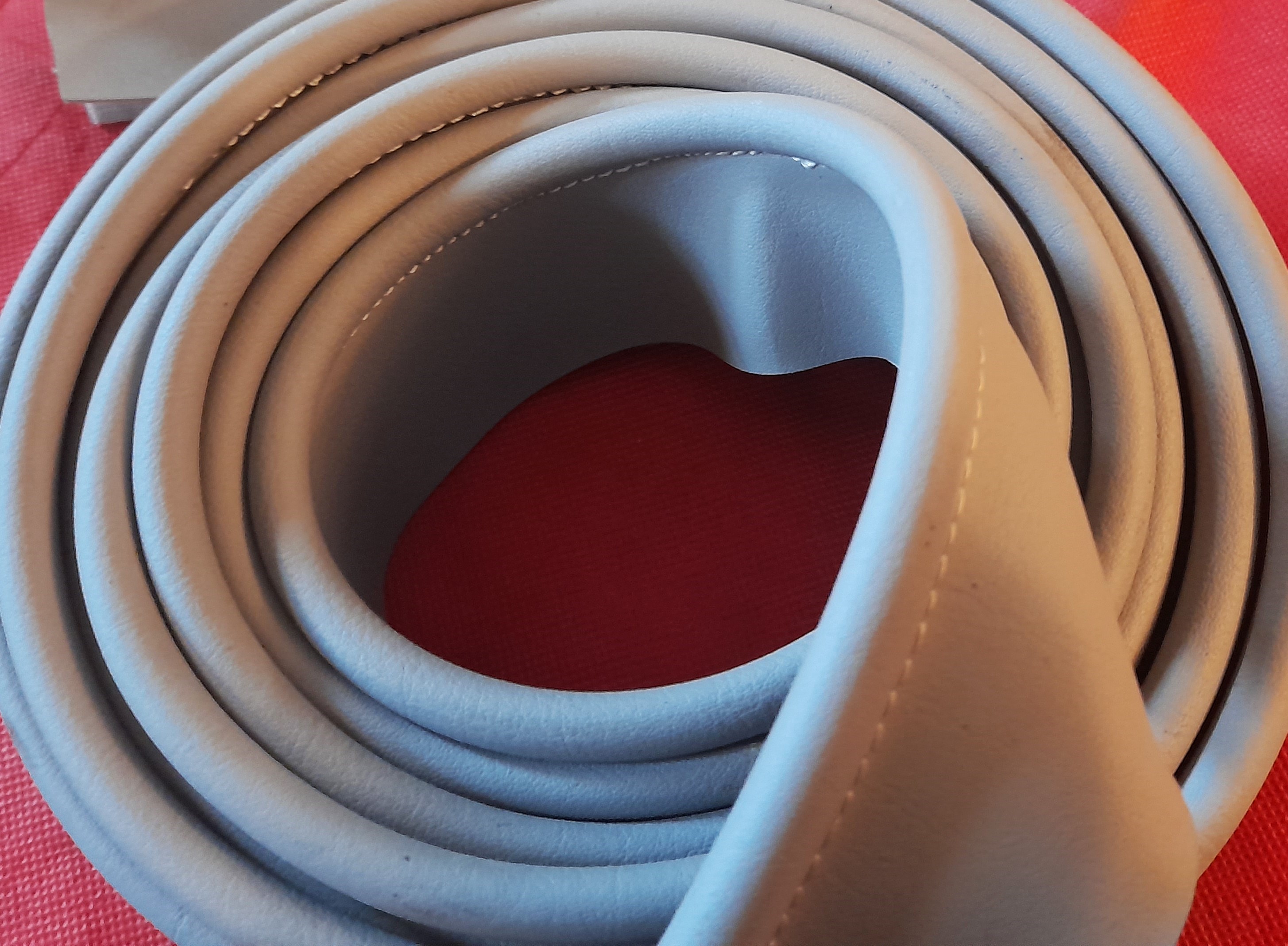 Lederkeder grau Kotflügel 8mm Wartburg 313 Sport 311 312 300HT Coupe Cabrio