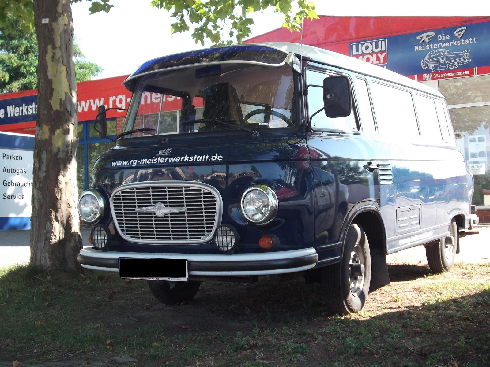 Sonnenschute Blau Barkas B 1000