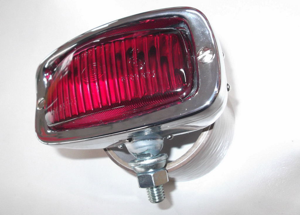 Nebelschlußleuchte Nebelleuchte Chrom Universal Oldtimer