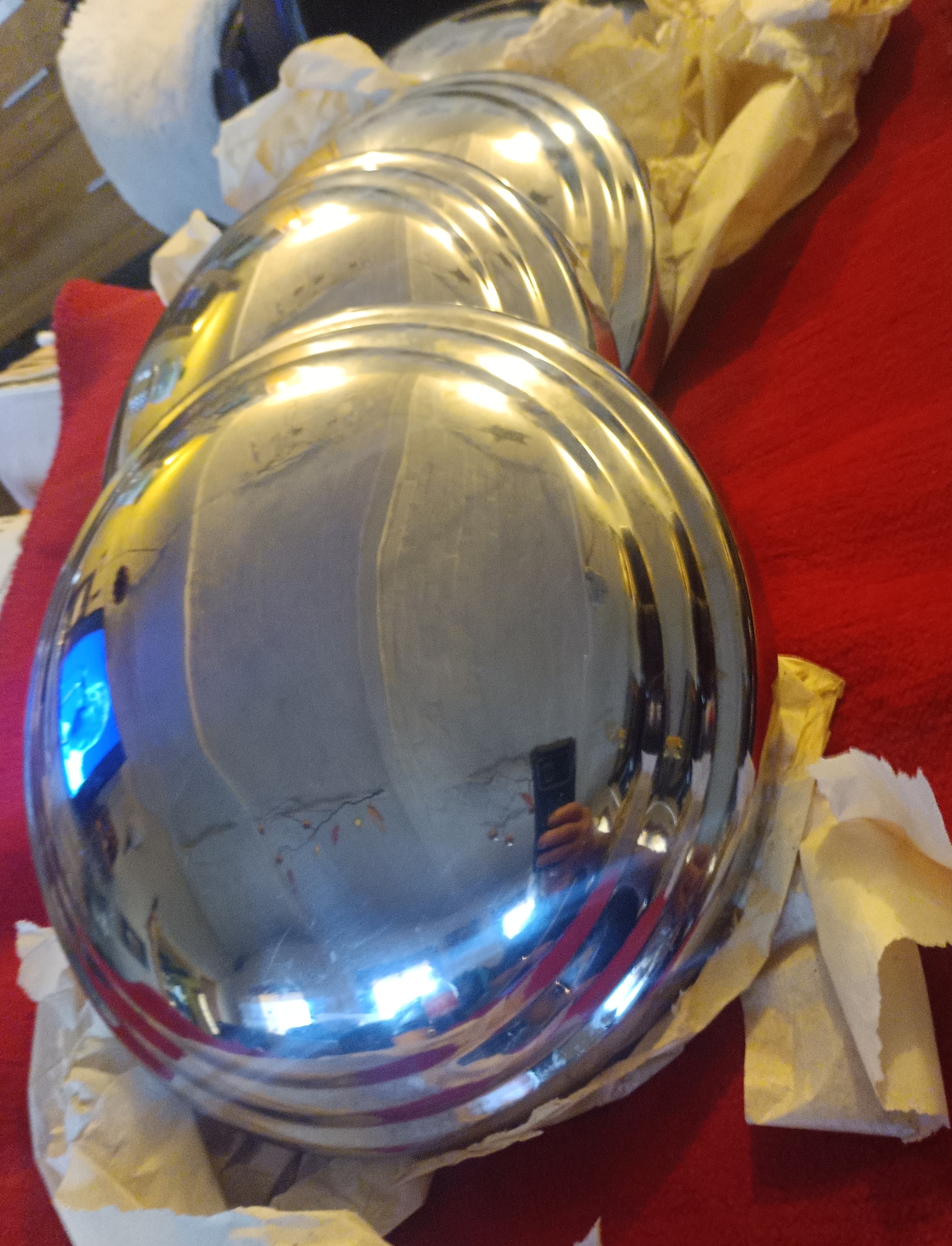 Radkappensatz Radkappen 15`` Wartburg  311 900 313 Sport IFA F9