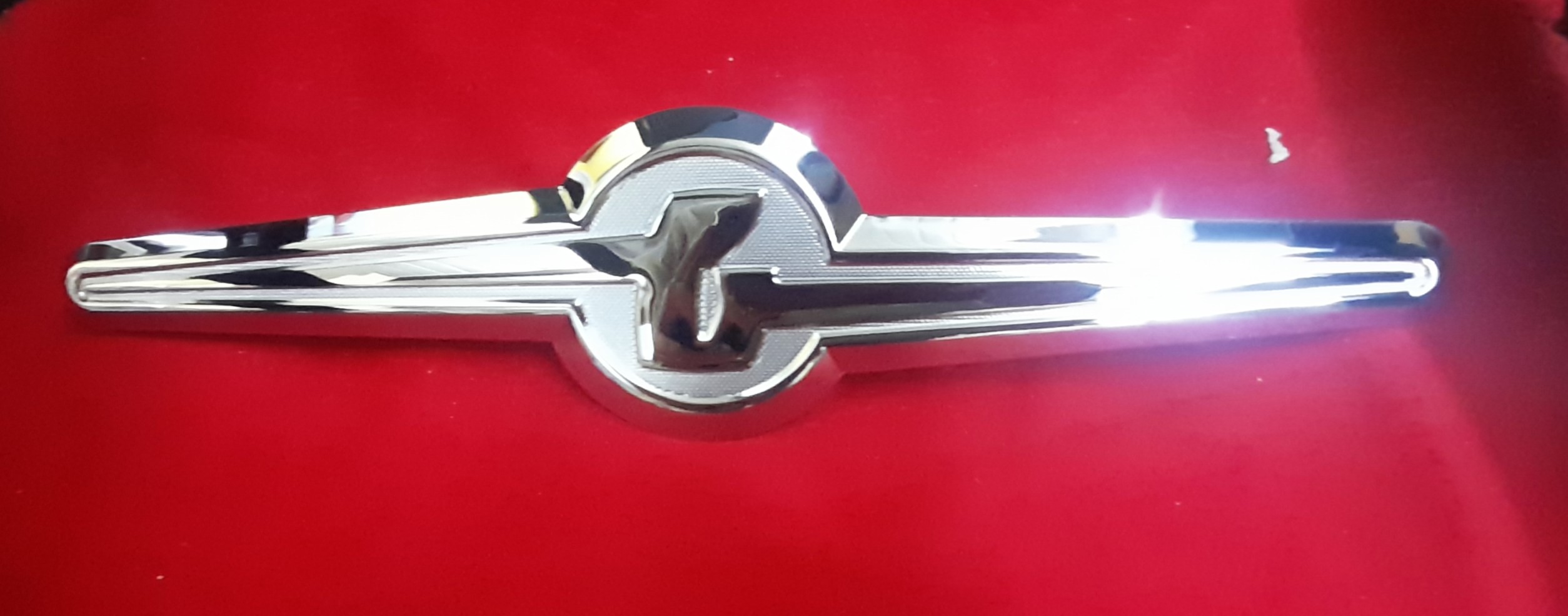Chrom Emblem für Kühlergrill Barkas B1000