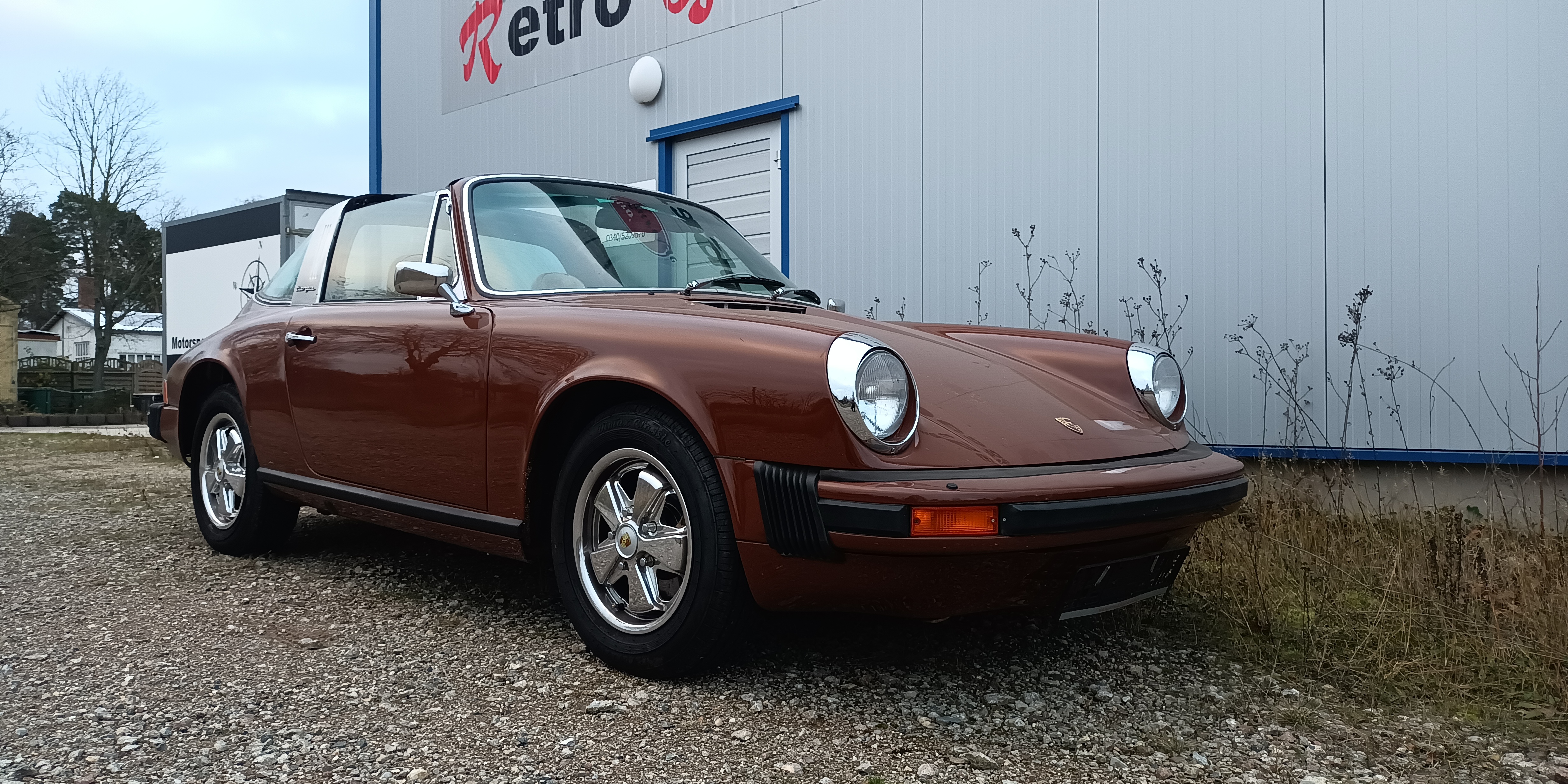 Porsche 911 Targa Bj. 1975 Chrommodell