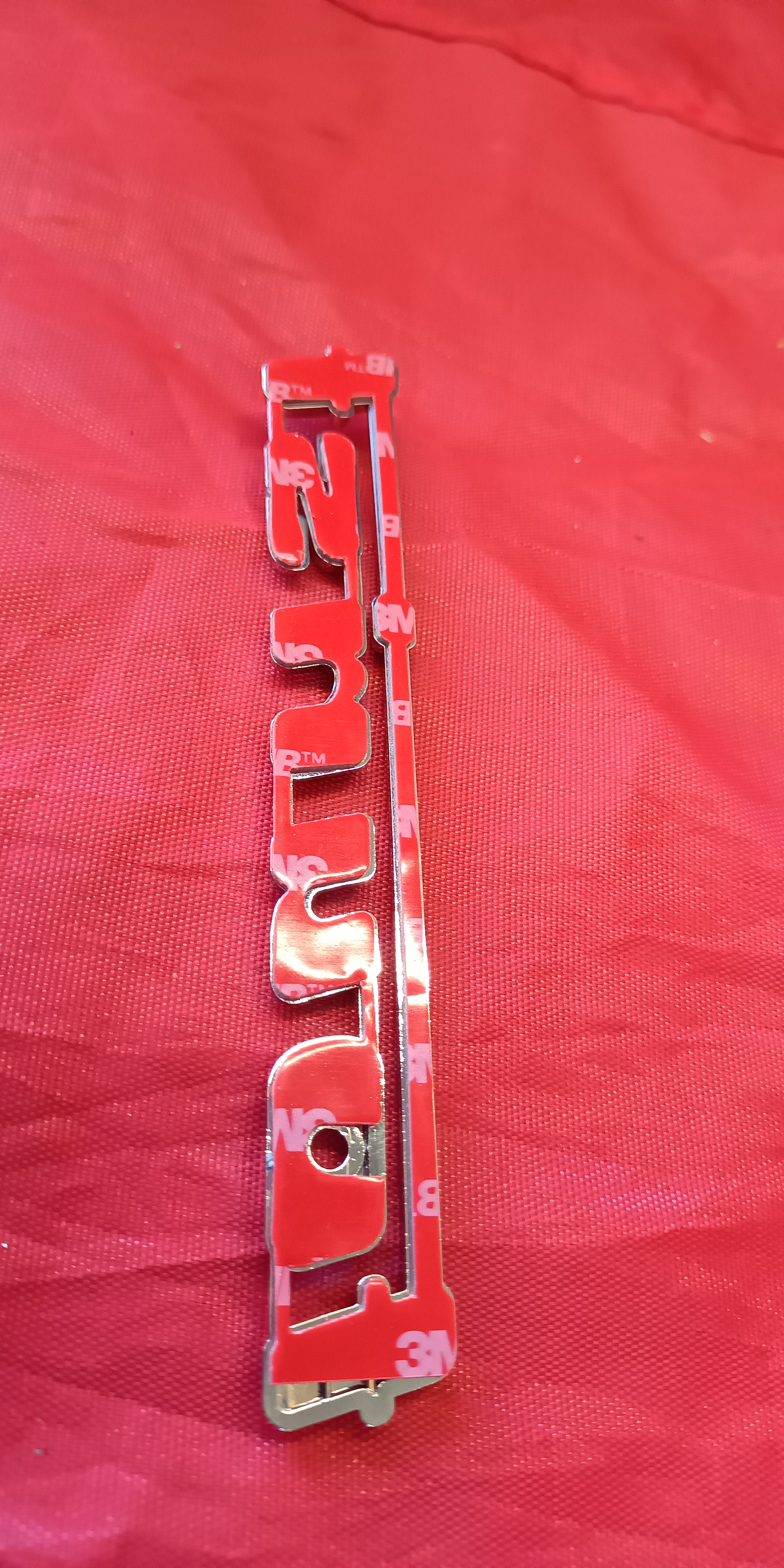 Emblem , Schriftzug "tourist" chrom Wartburg 353