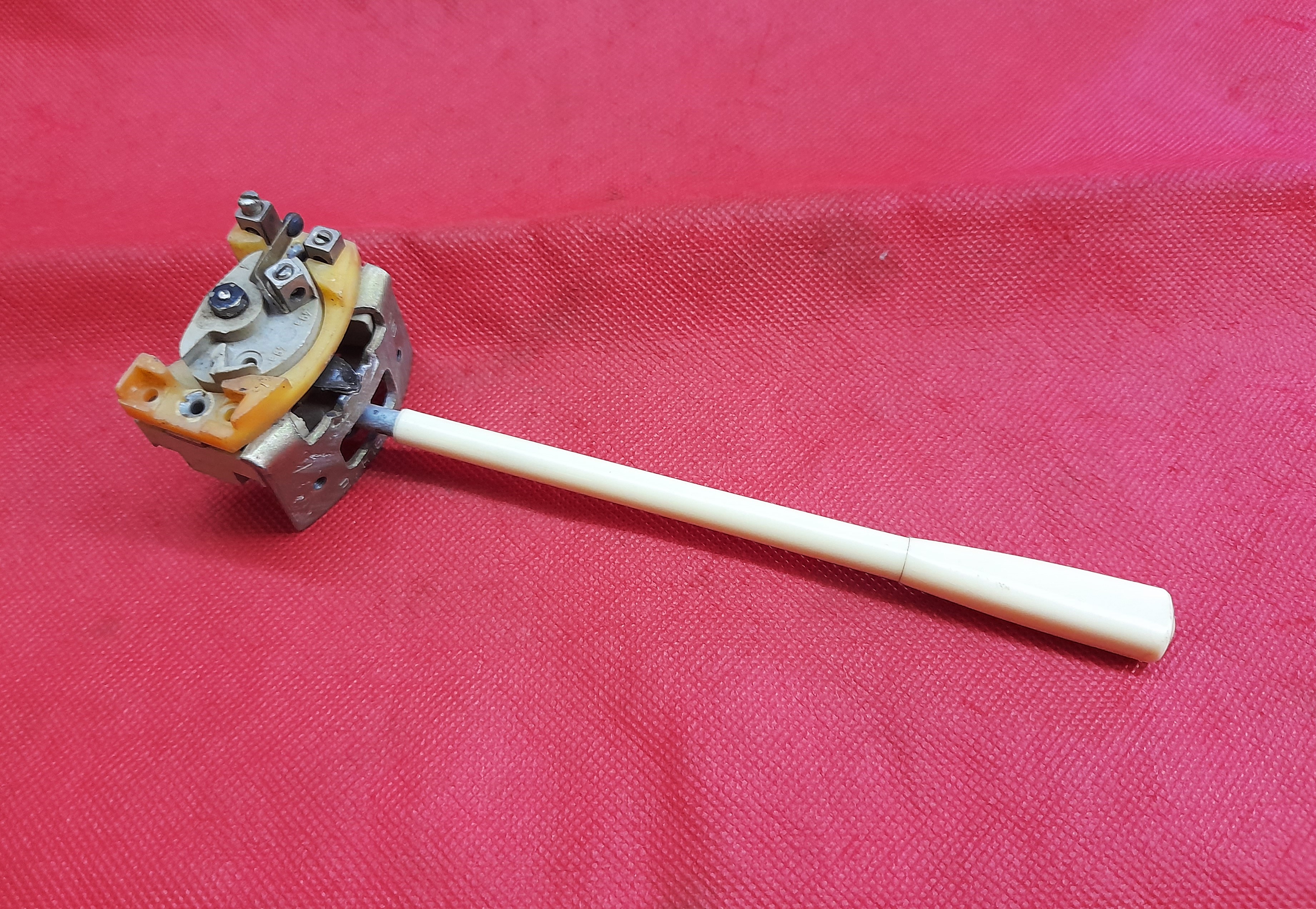 Blinkschalter , Blinkerschalter , Lenksäulenschalter elfenbeinfarben