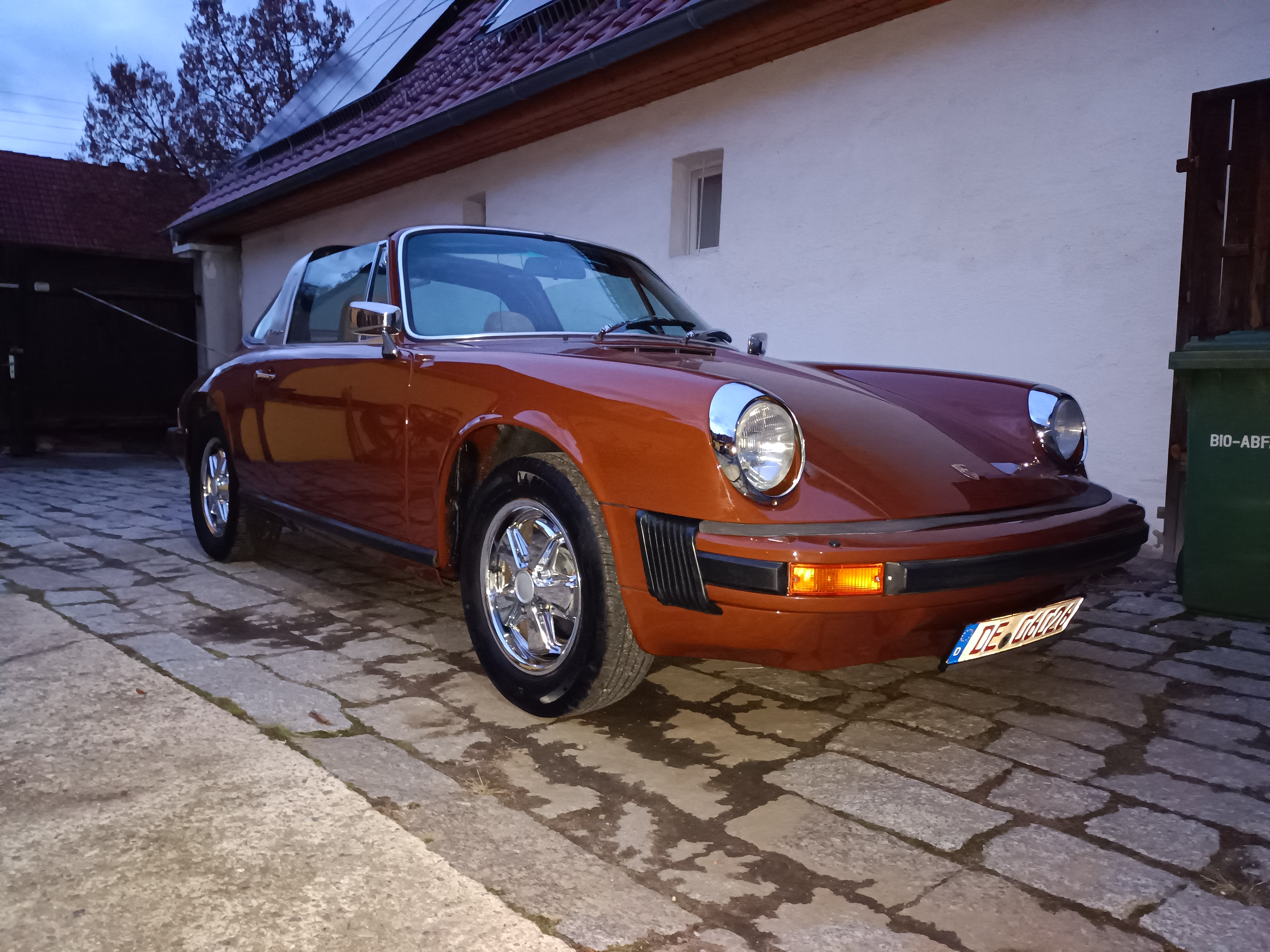 Porsche 911 Targa Bj. 1975 Chrommodell