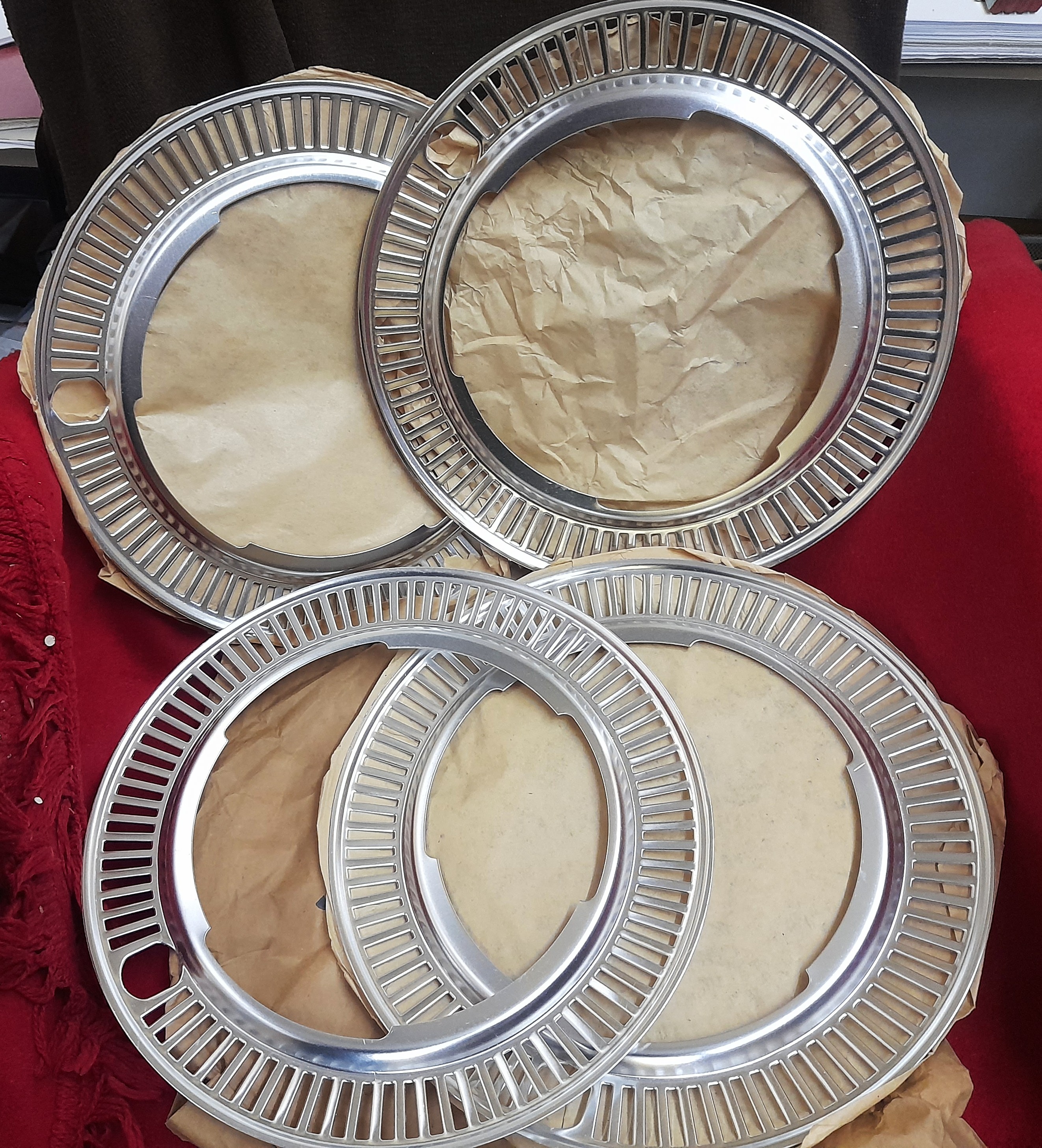 Radzierringe Felgenzierringe 13`` Wartburg 312 353  Trabant