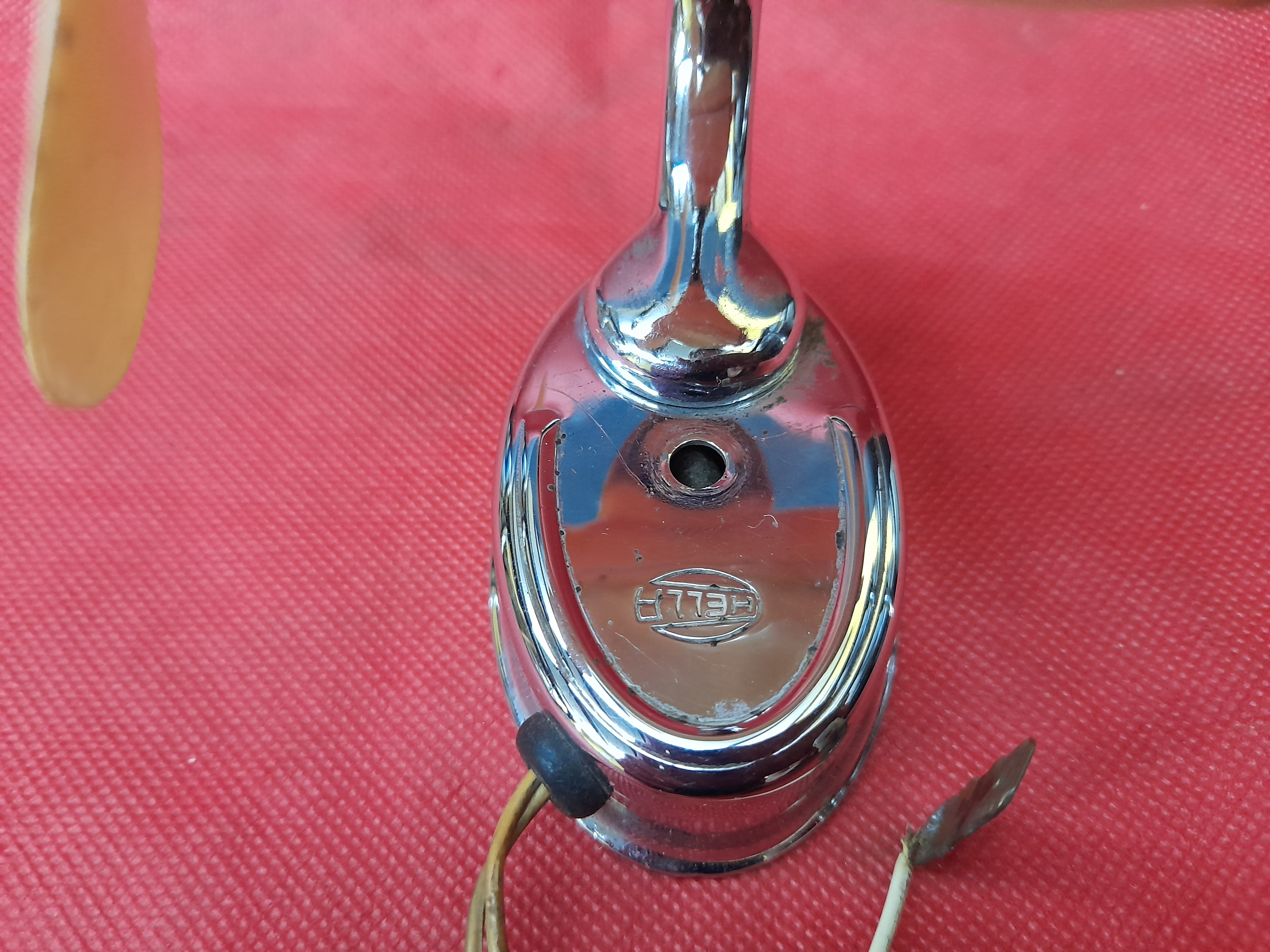 Hella Libelle Ventilator Autolüfter 12v Chrom Oldtimer