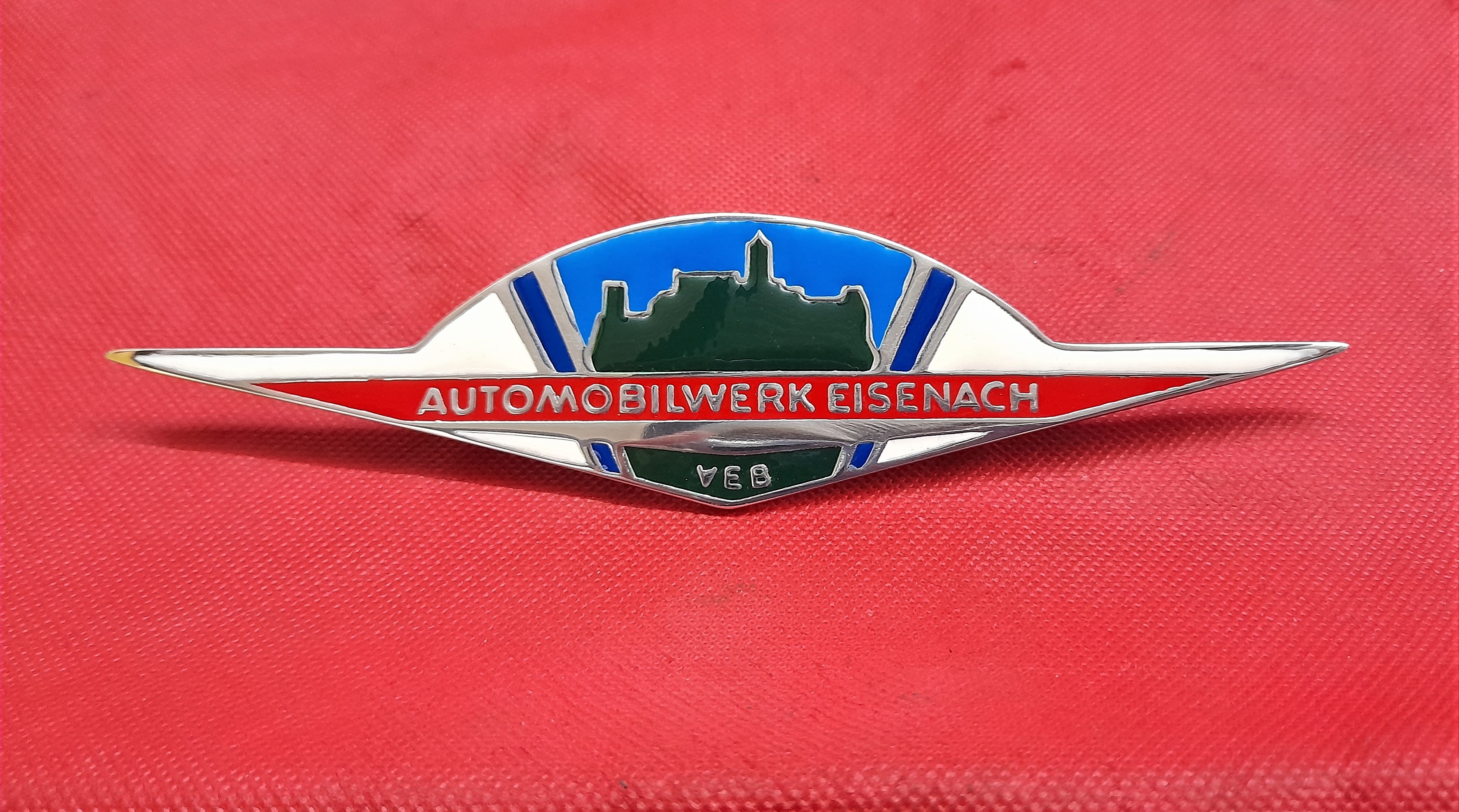 Emblem Bunt Flach Wartburg 311 312 313 353 Oldtimer
