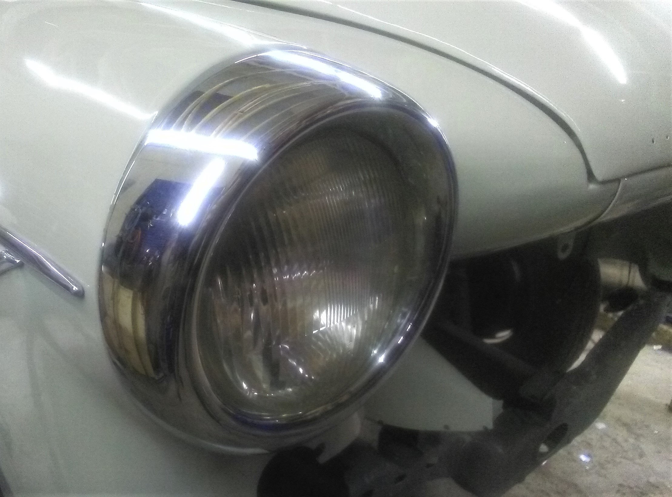 Lampenringe vorgezogen 1 Paar Wartburg 311 312 Barkas B 1000