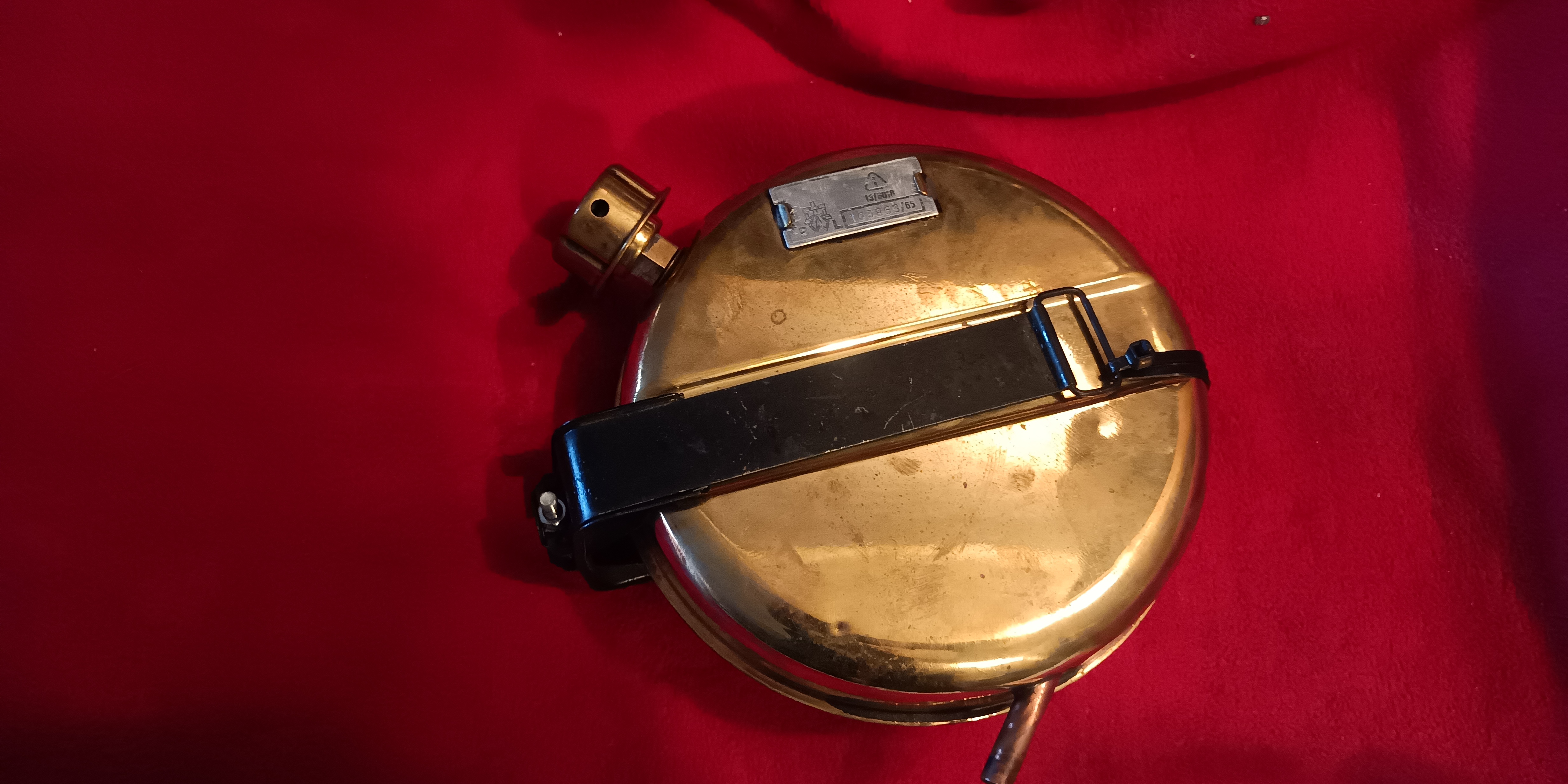 Ausgleichsbehälter Messing poliert Wartburg 312 Barkas B1000