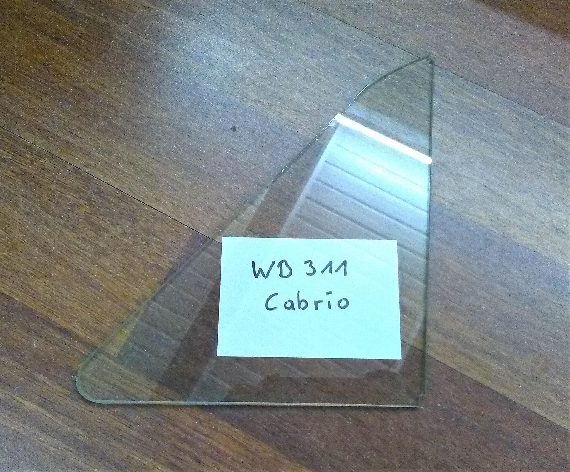 Scheibe, Dreieckscheibe Ausstellfenster Wartburg 311 Kabriolett Cabrio