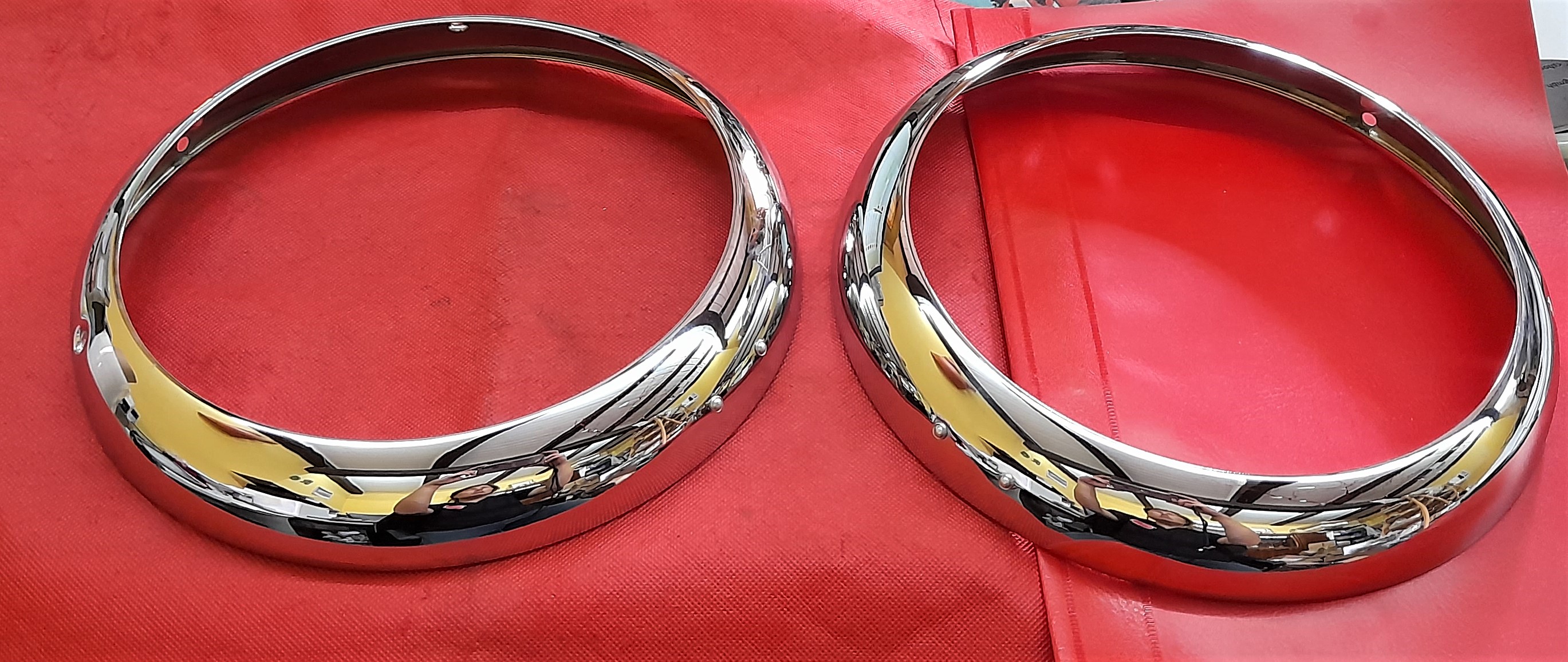 Lampenringe für 200er Scheinwerfer Wartburg 311 Cabrio 311 erste Serie