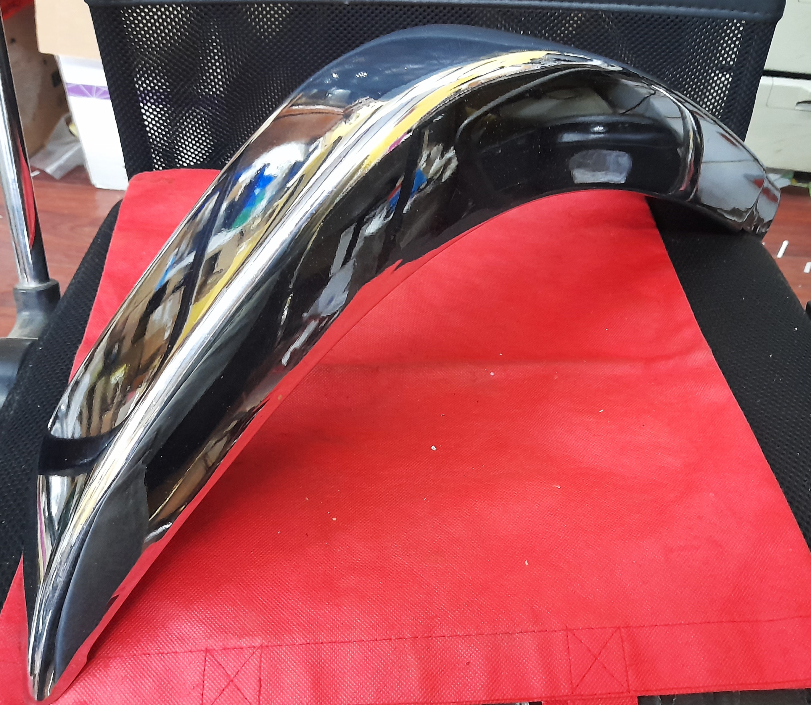 Stoßstange vorn links oder hinten rechts chrom Wartburg 353