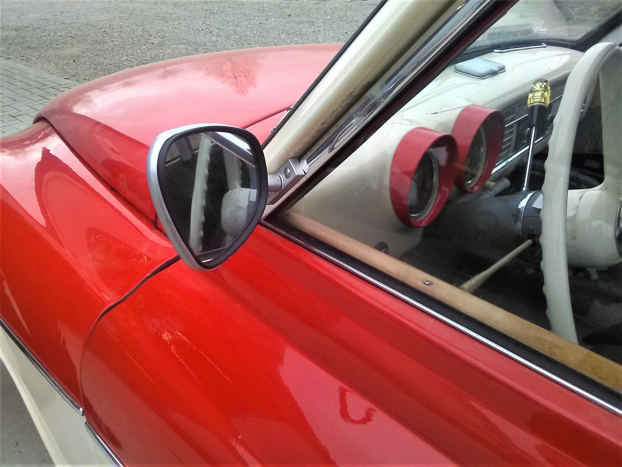 Nierenspiegel Klemmspiegel Spiegel Wartburg , Trabant , IFA Außenspiegel