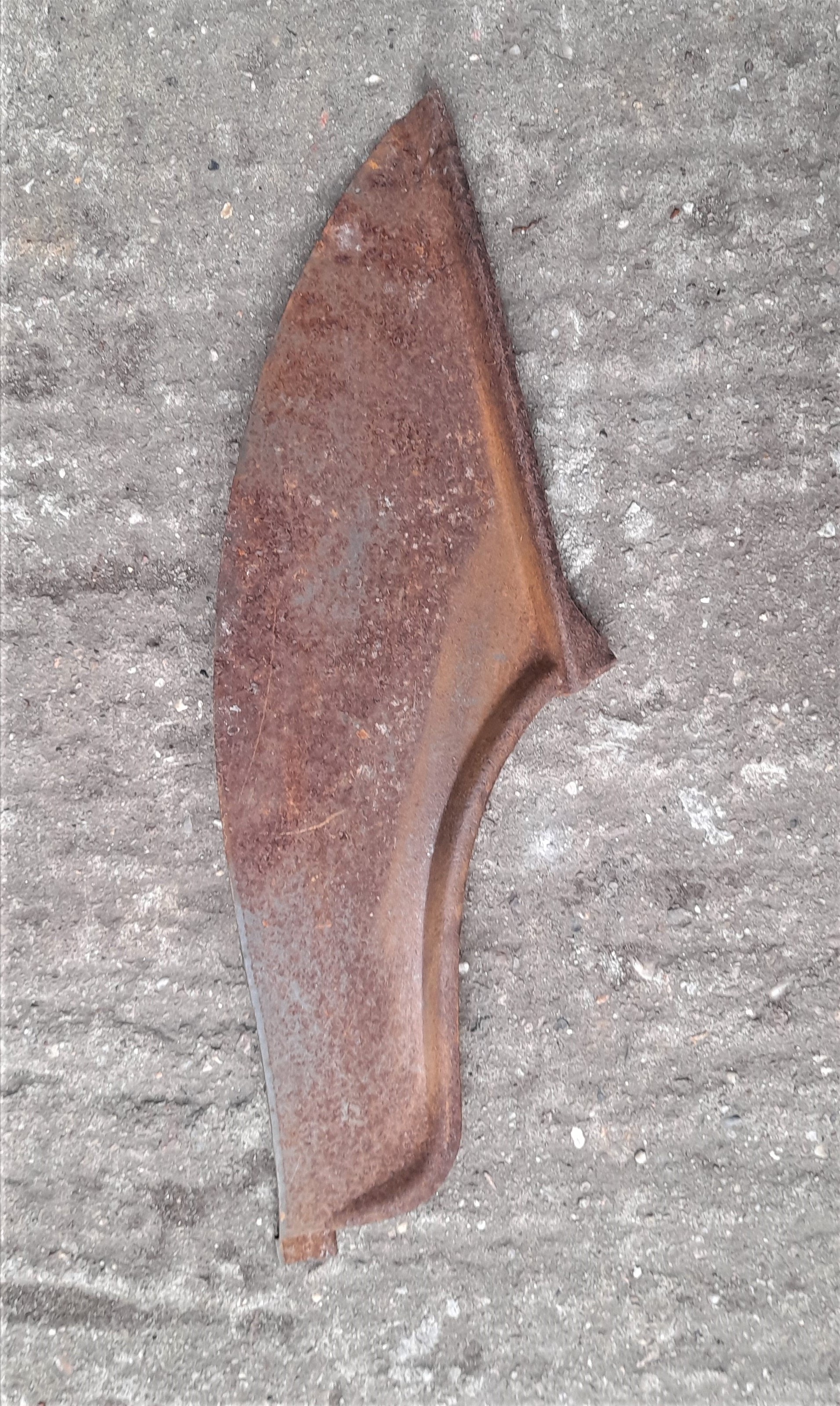 Mandolinenblech Reparaturblech Blech Karosserie links Wartburg 311 312