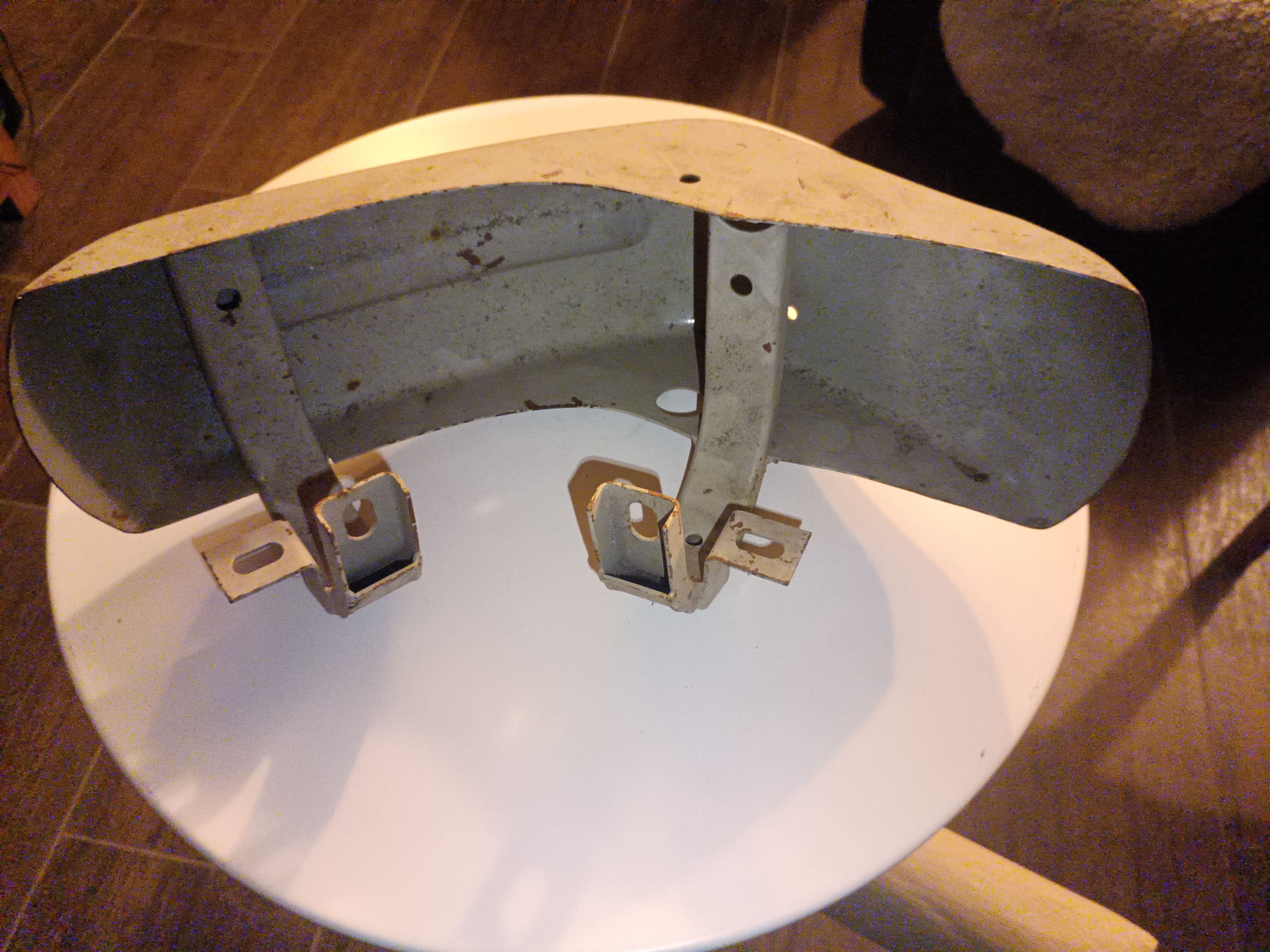 Stoßstange hinten rechts Barkas B1000 alte Ausführung