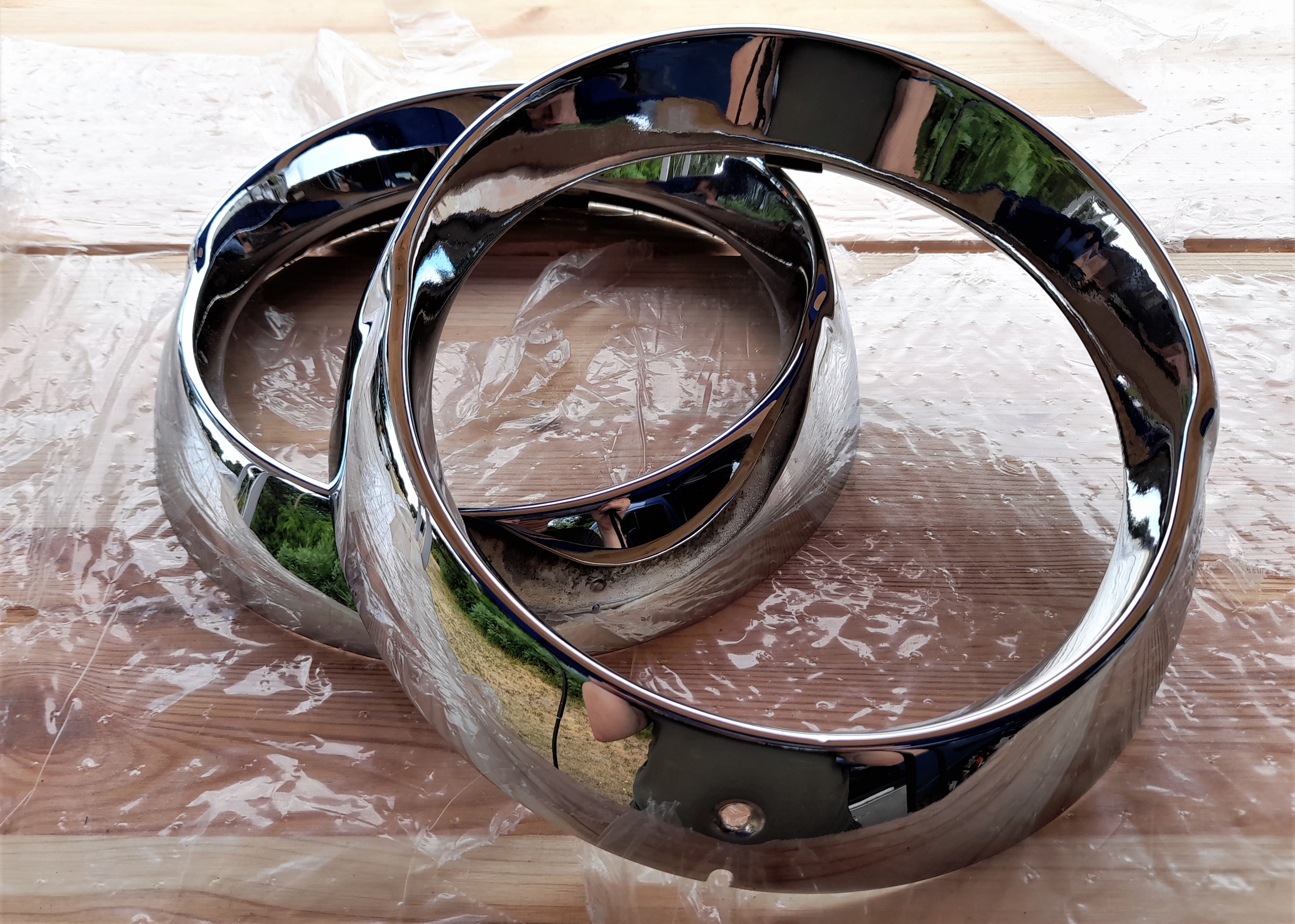 Lampenringe 1 Paar Wolga M21 GAZ 21