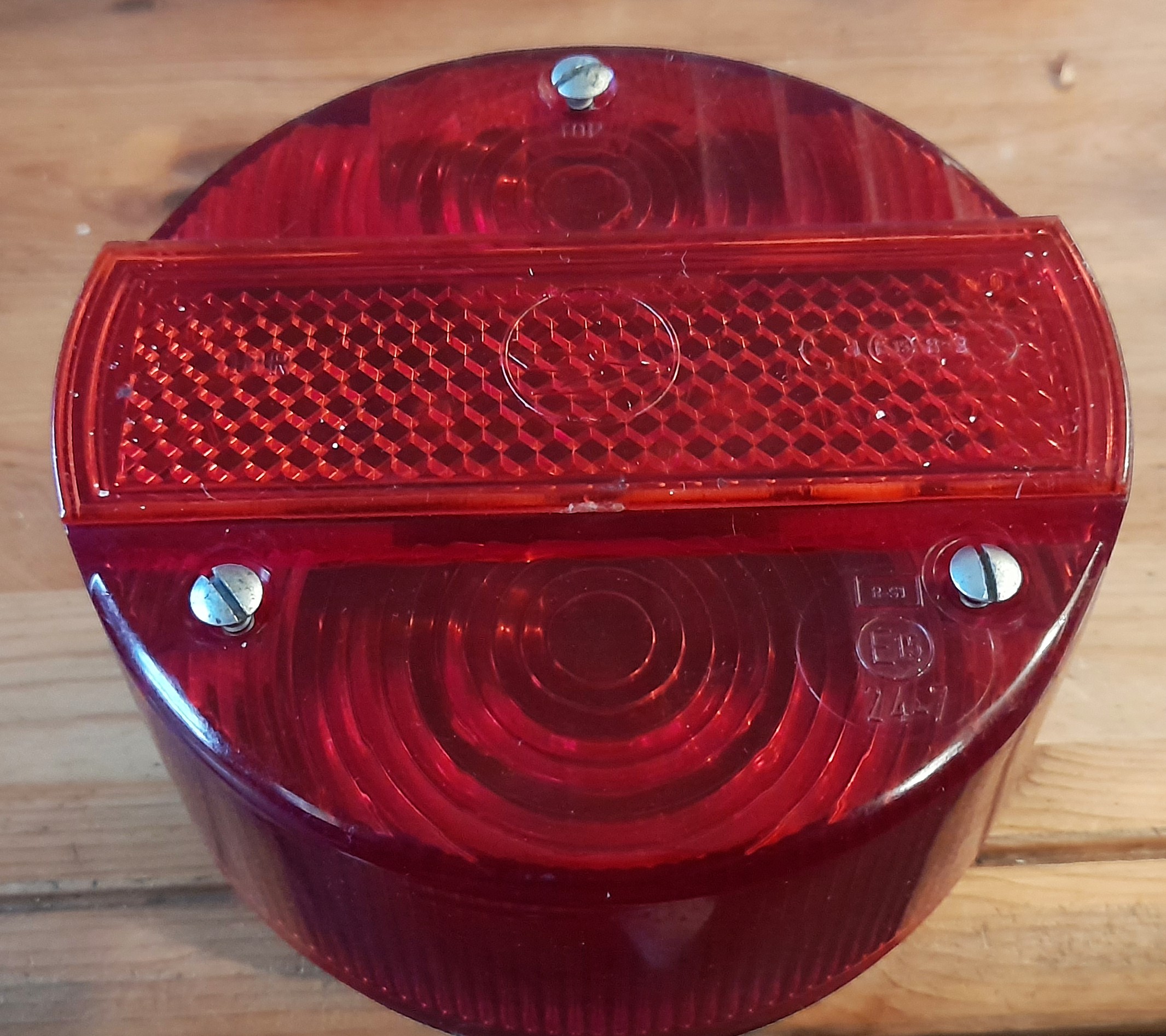 original DDR Rücklicht rund Simson
