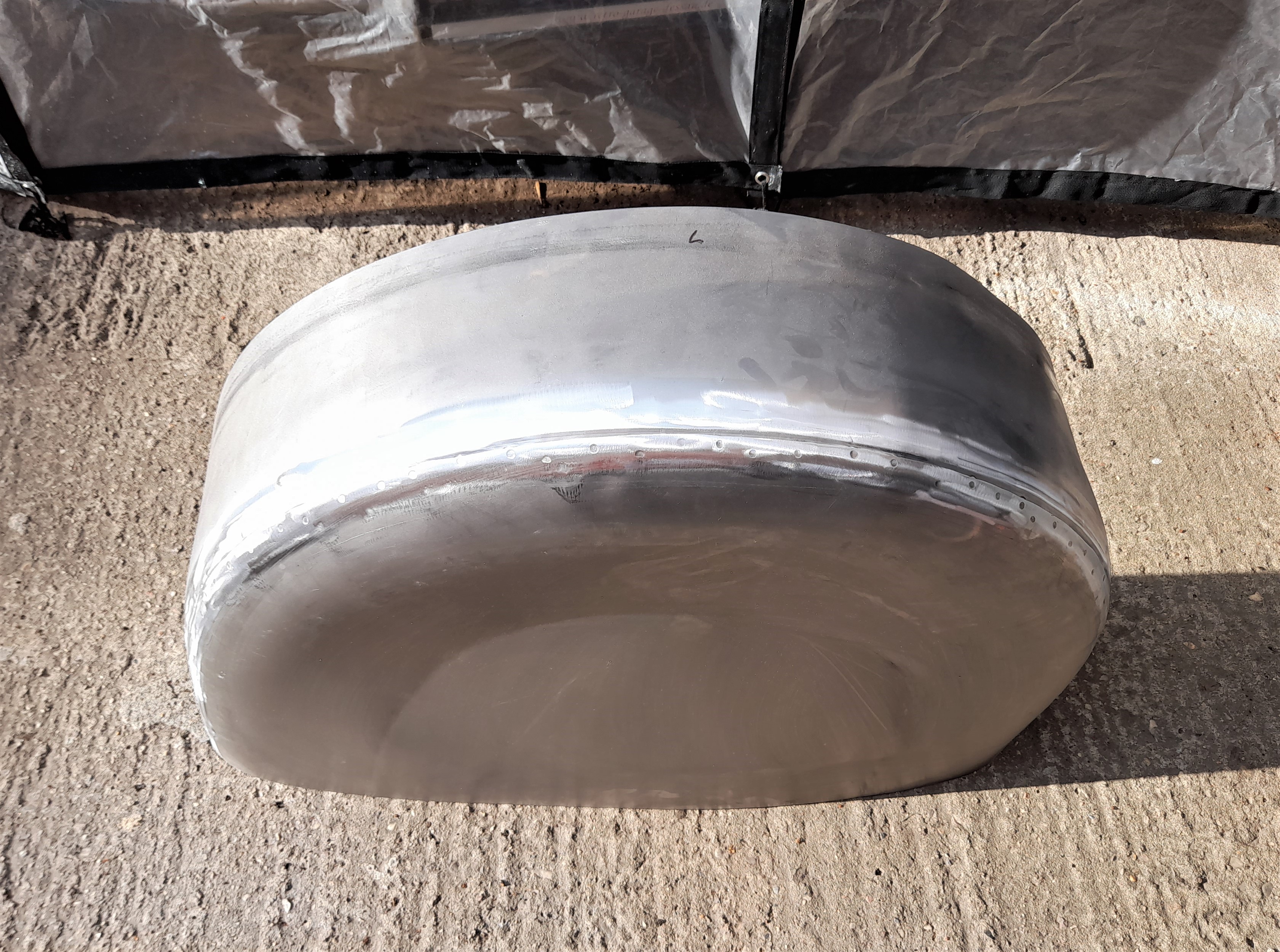 Radhaus links Reparaturblech  Wartburg 311 312 313