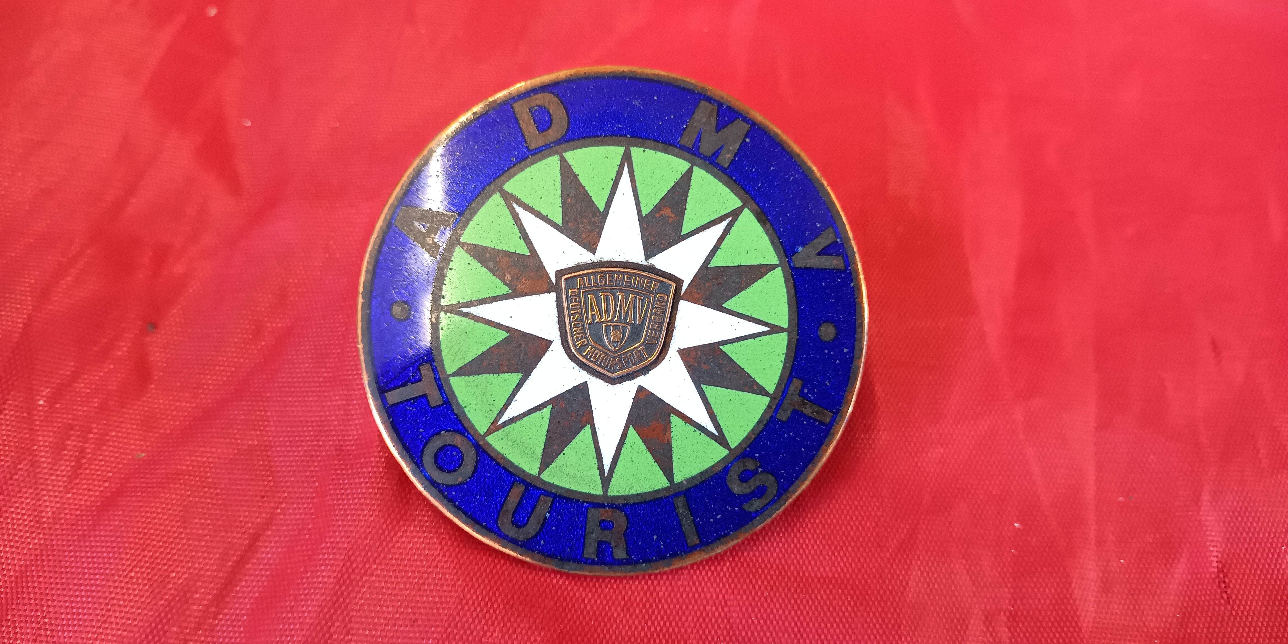 Plakette Emblem ADMV Tourist