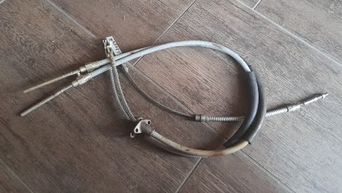 Set Handbremsseile Barkas B1000 alte Ausführung