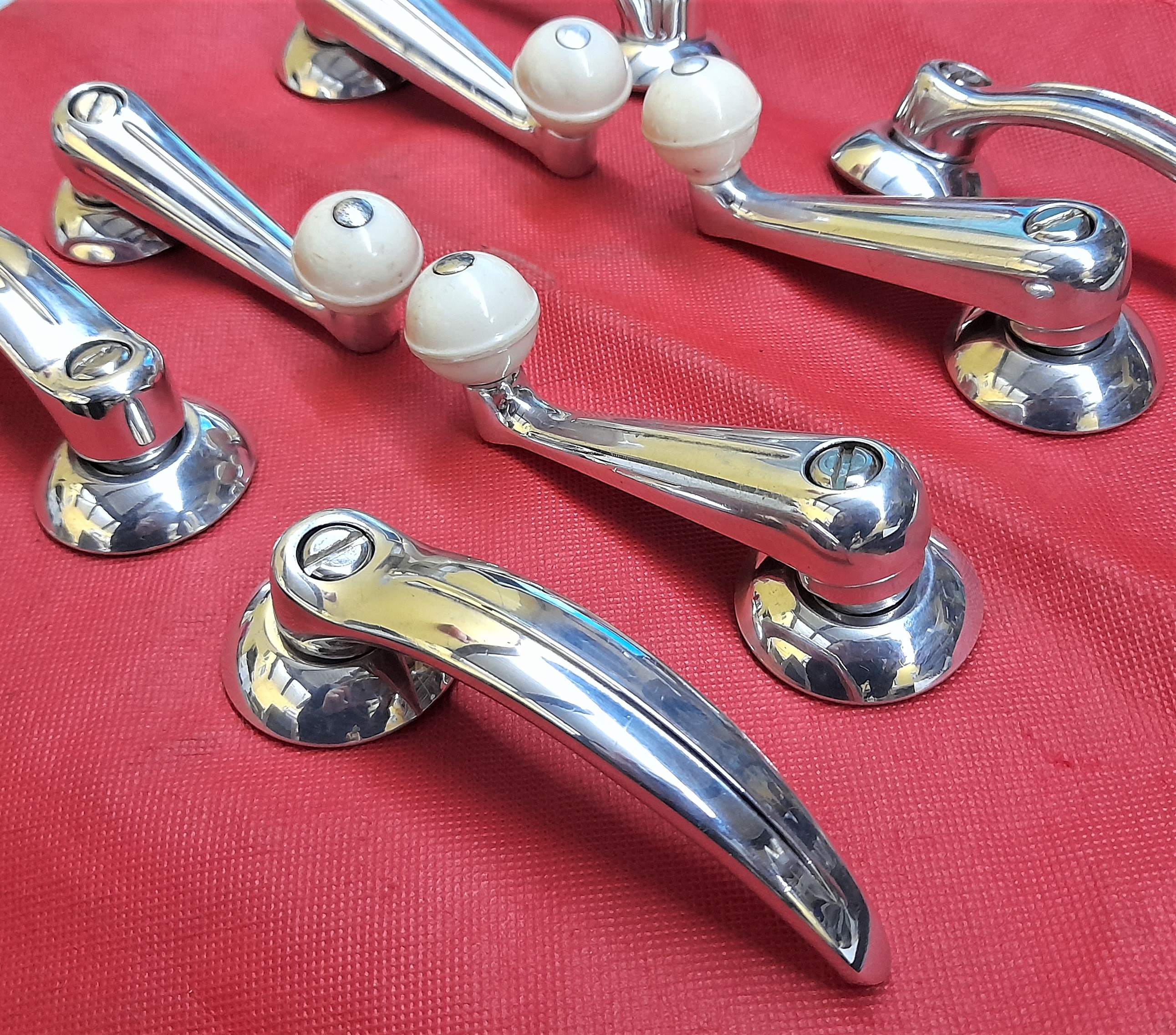 Set Türgriff Türöffner Fensterkurbel  innen Wartburg 311 312 Limousine