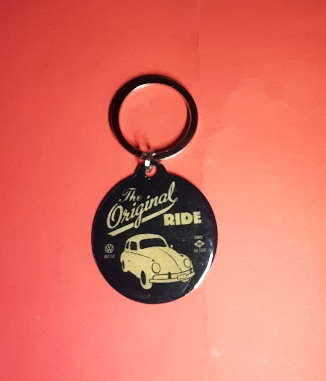 Schlüsselanhänger rund VW Käfer