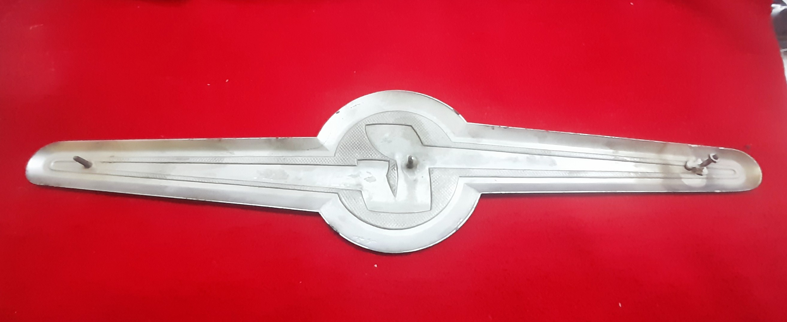 Chrom Emblem für Kühlergrill Barkas B1000