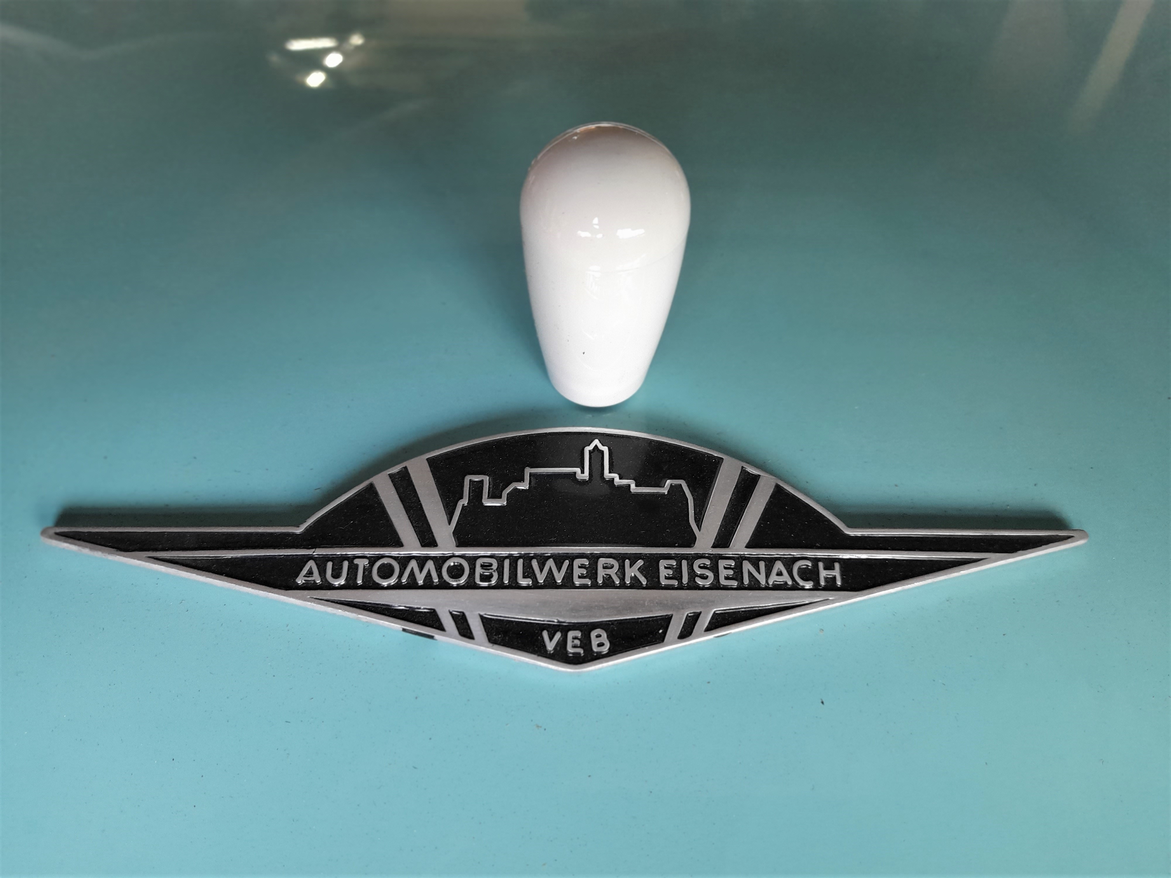 Schaltknauf Schalthebel cremeweiß Wartburg 311 312 313 IFA F9