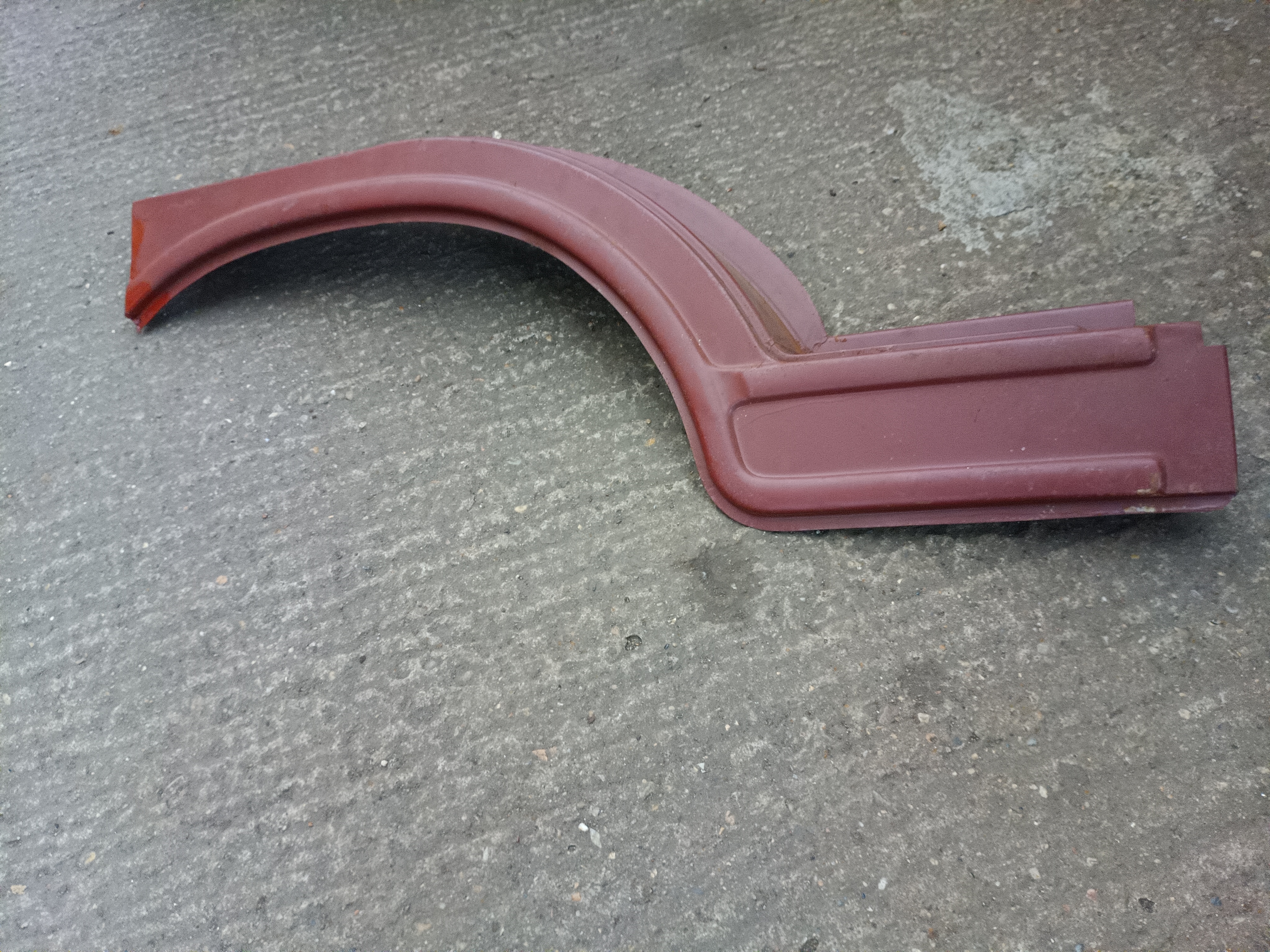 Radlauf Einstieg Blech Reparaturblech rechts Barkas B1000