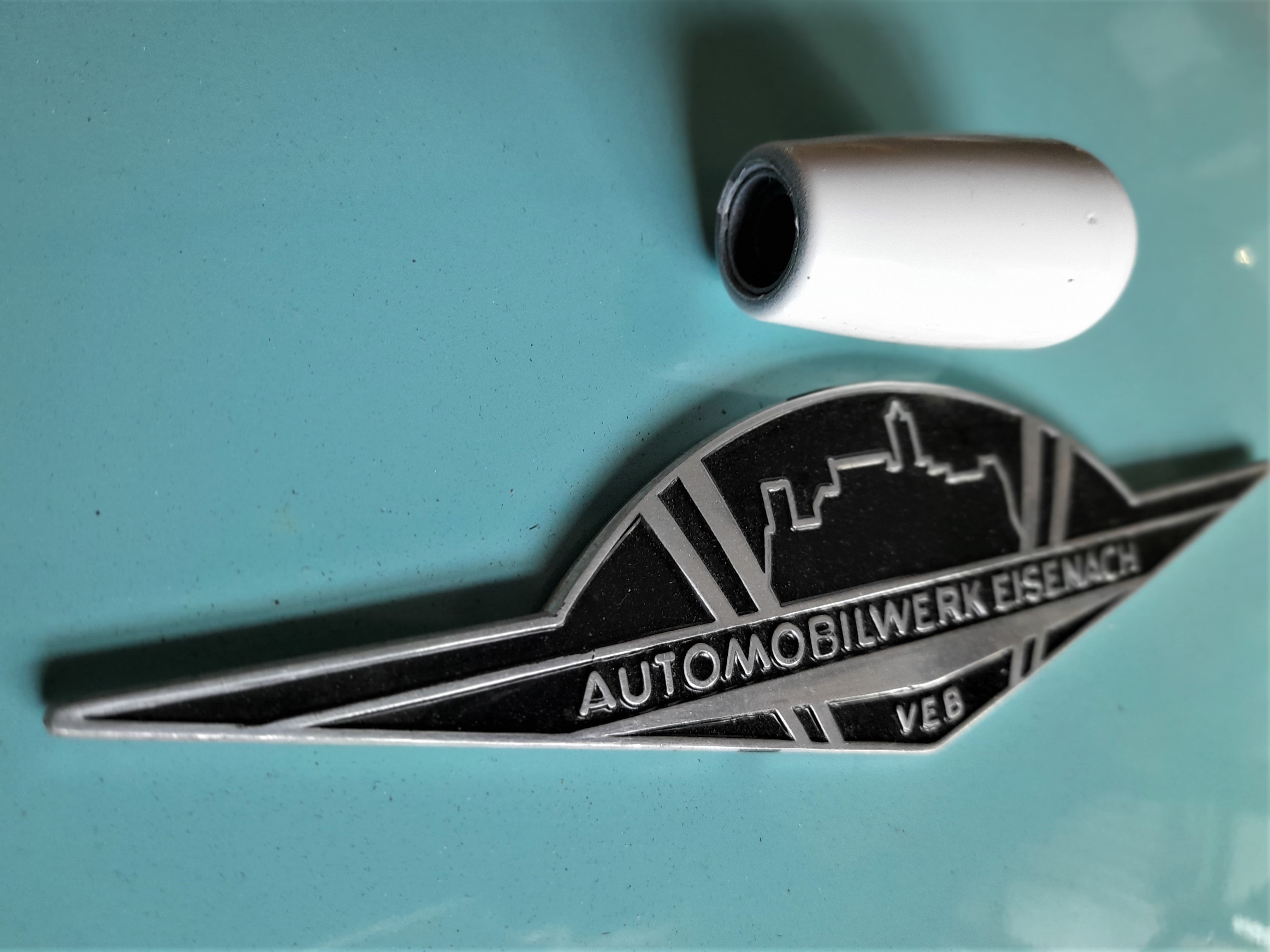 Schaltknauf Schalthebel cremeweiß Wartburg 311 312 313 IFA F9