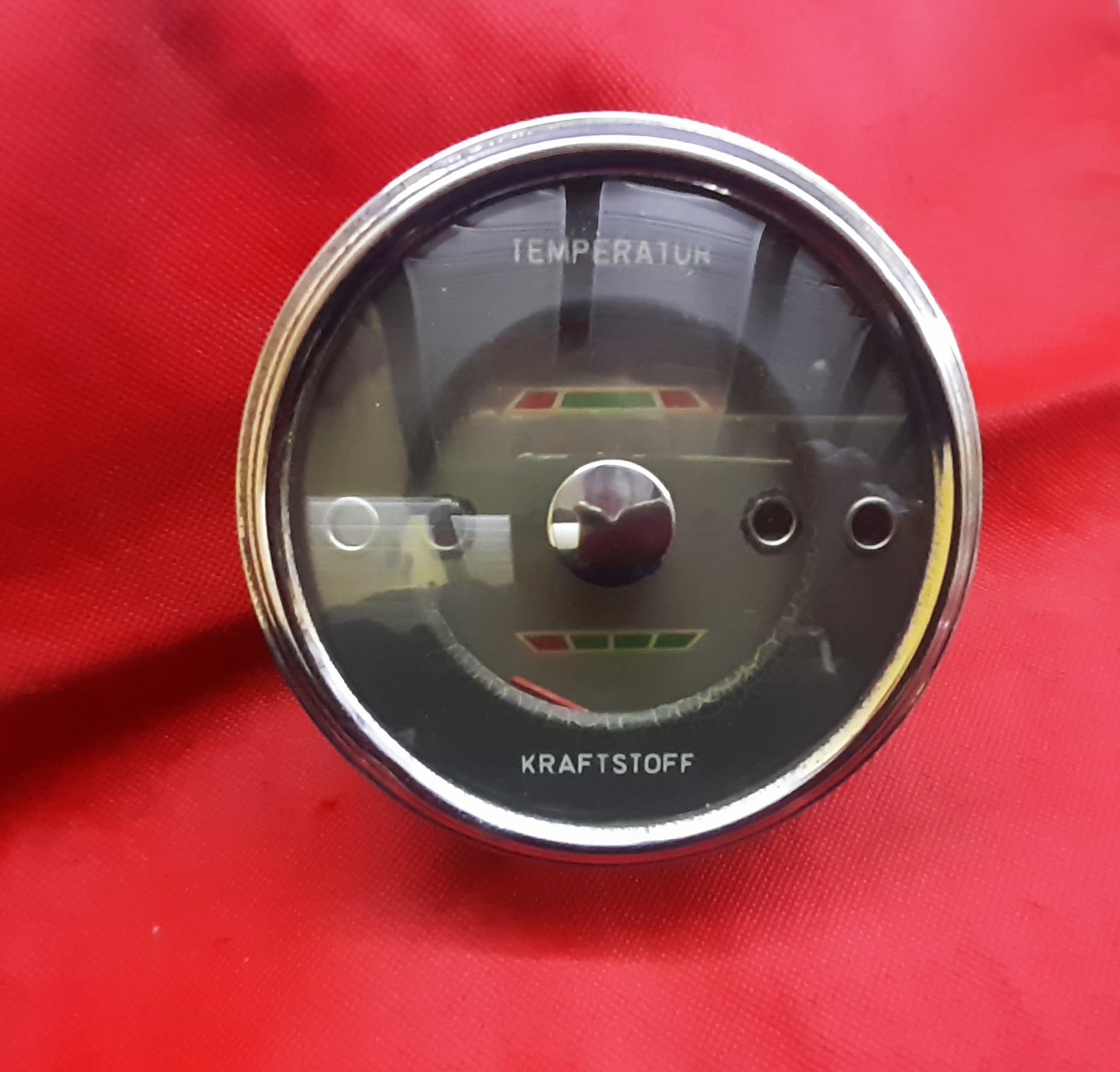 Kombiinstrument Silberpunkt 6V Wartburg