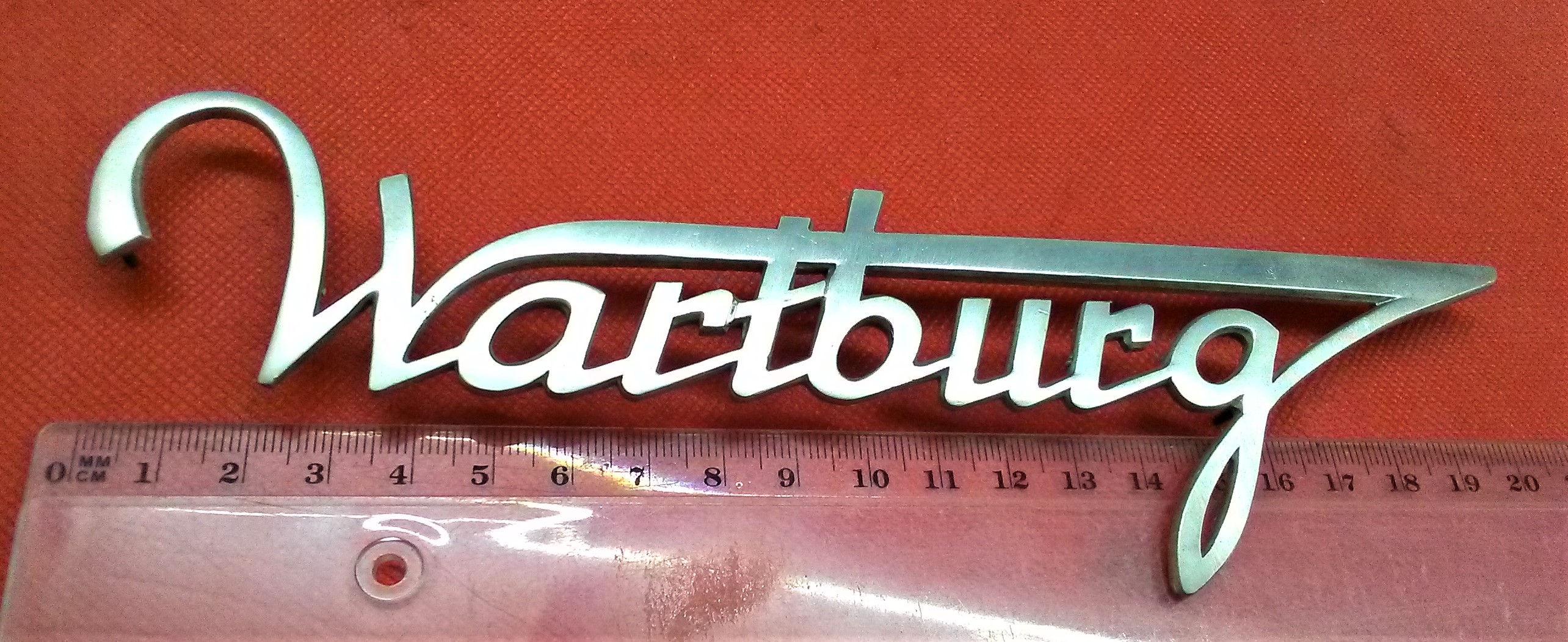 ALU Schriftzug Wartburg 311 312 313 Oldtimer