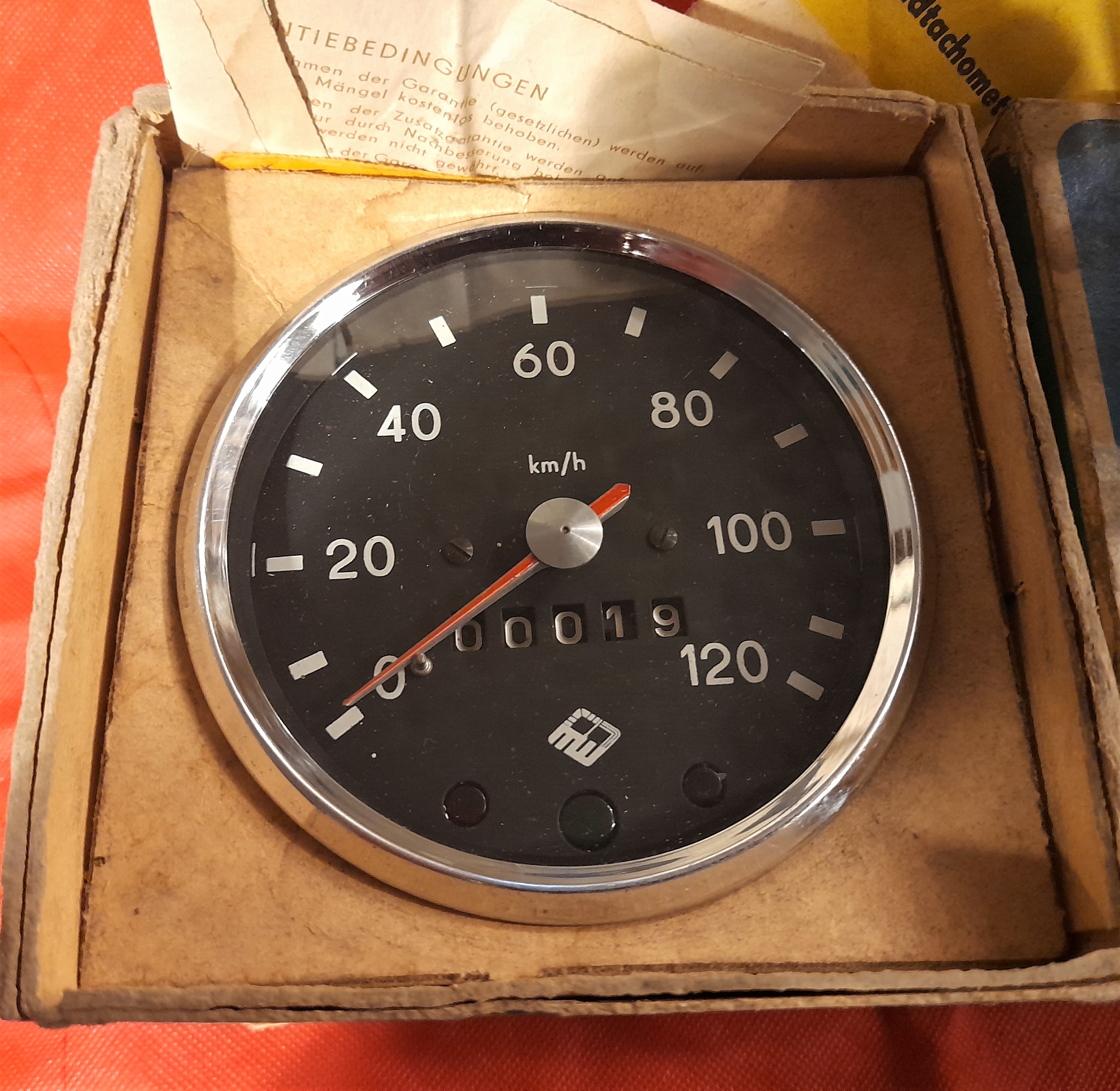 Tachometer 120 km/h