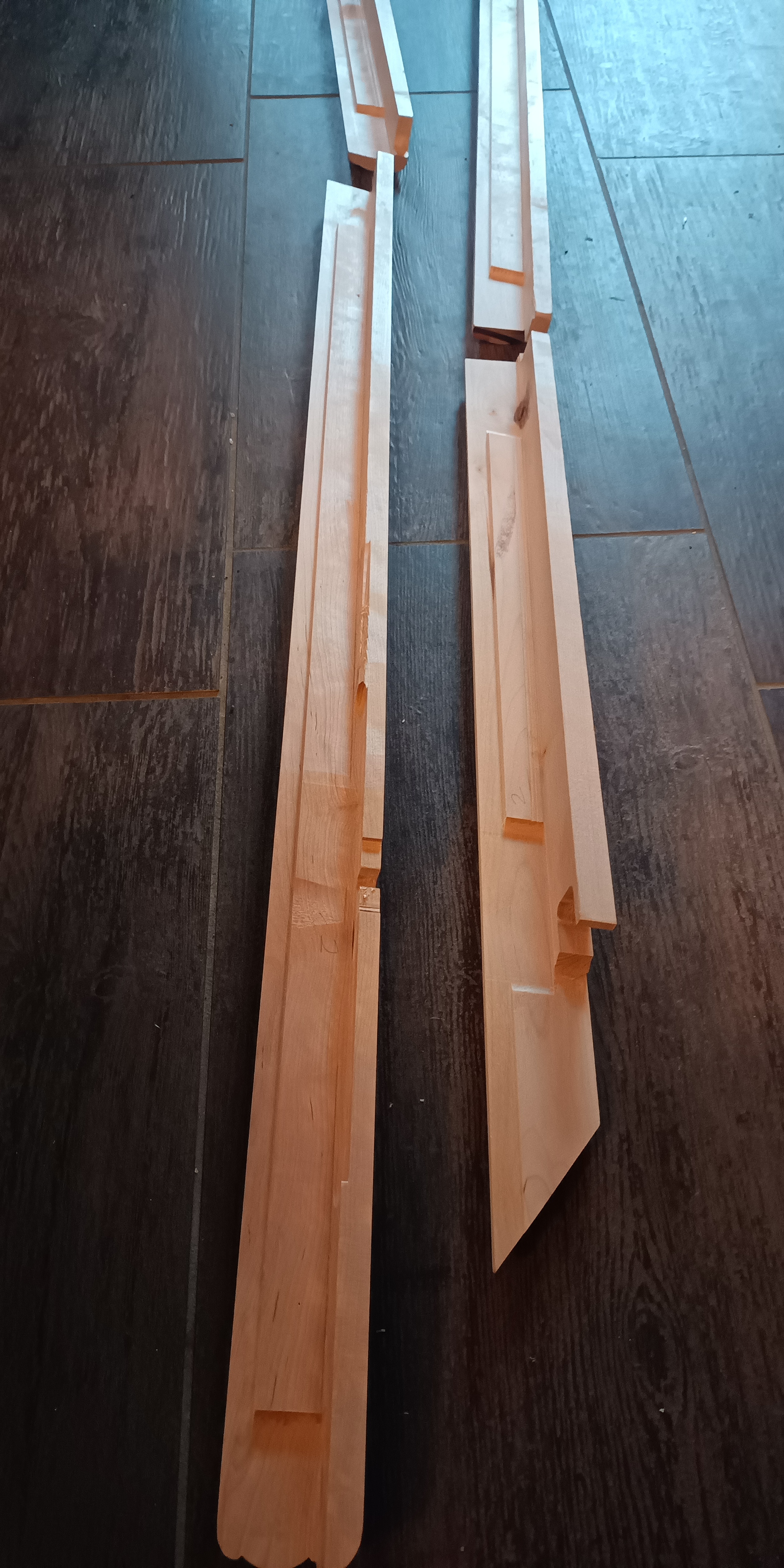 Kompletter Satz Holzleisten Wartburg 311 Kabriolett Cabrio