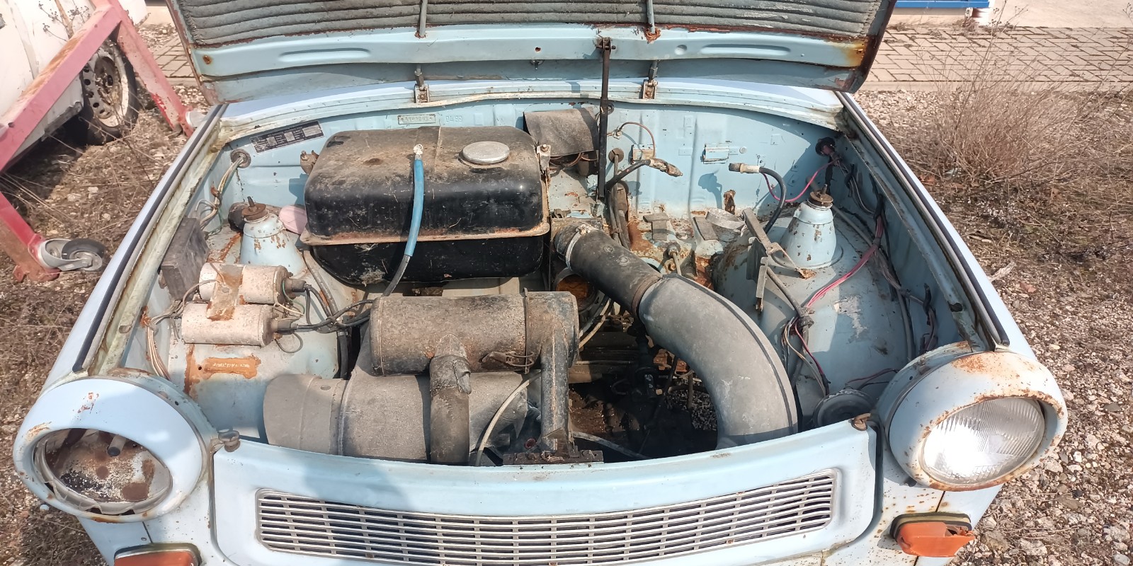 Trabant 601 Scheunenfund