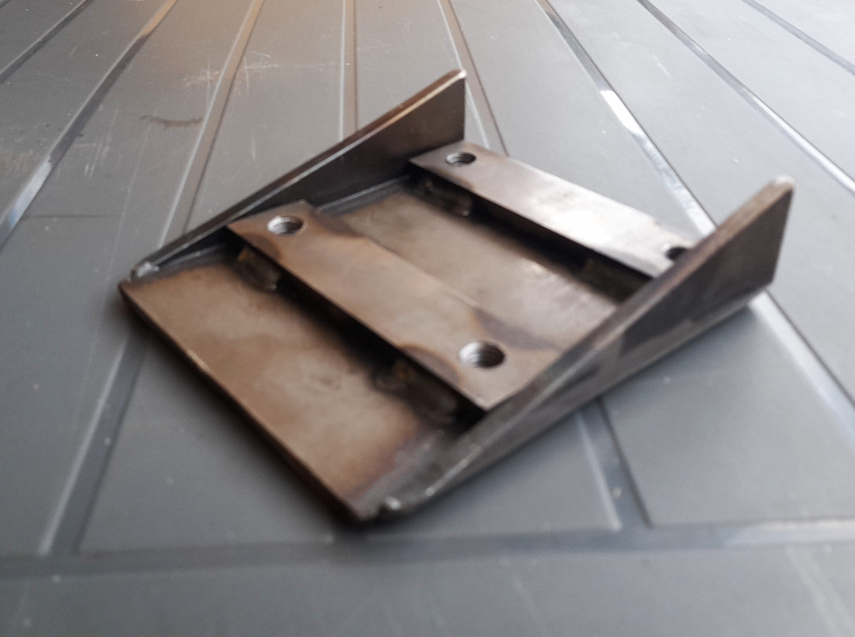 Anschweißplatte Anhängerkupplung AHK Barkas B1000