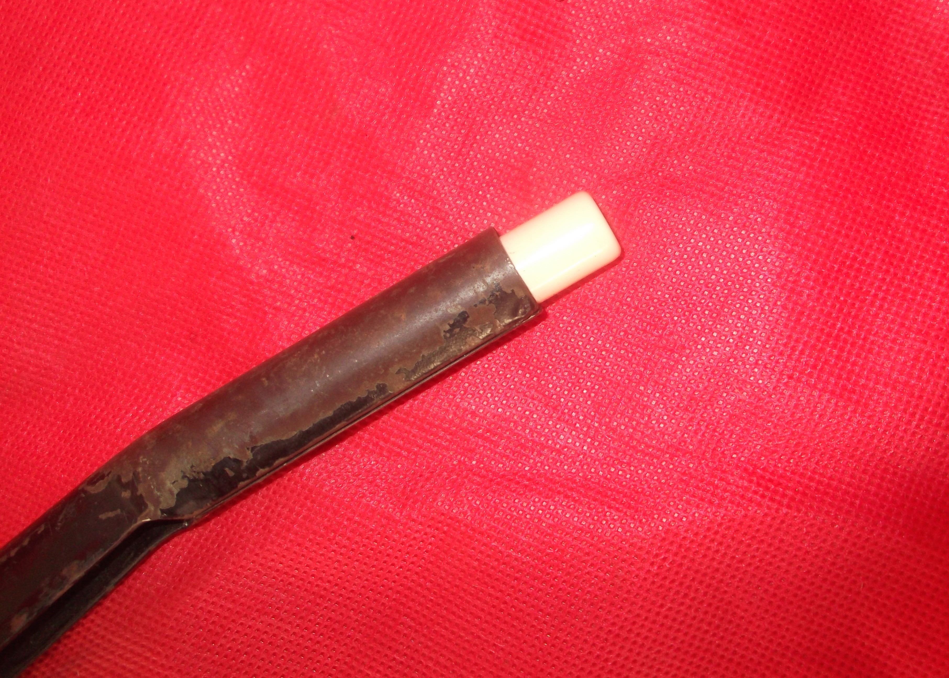 Knopf Drücker Handbremshebel elfenbein Wartburg Barkas IFA Trabant