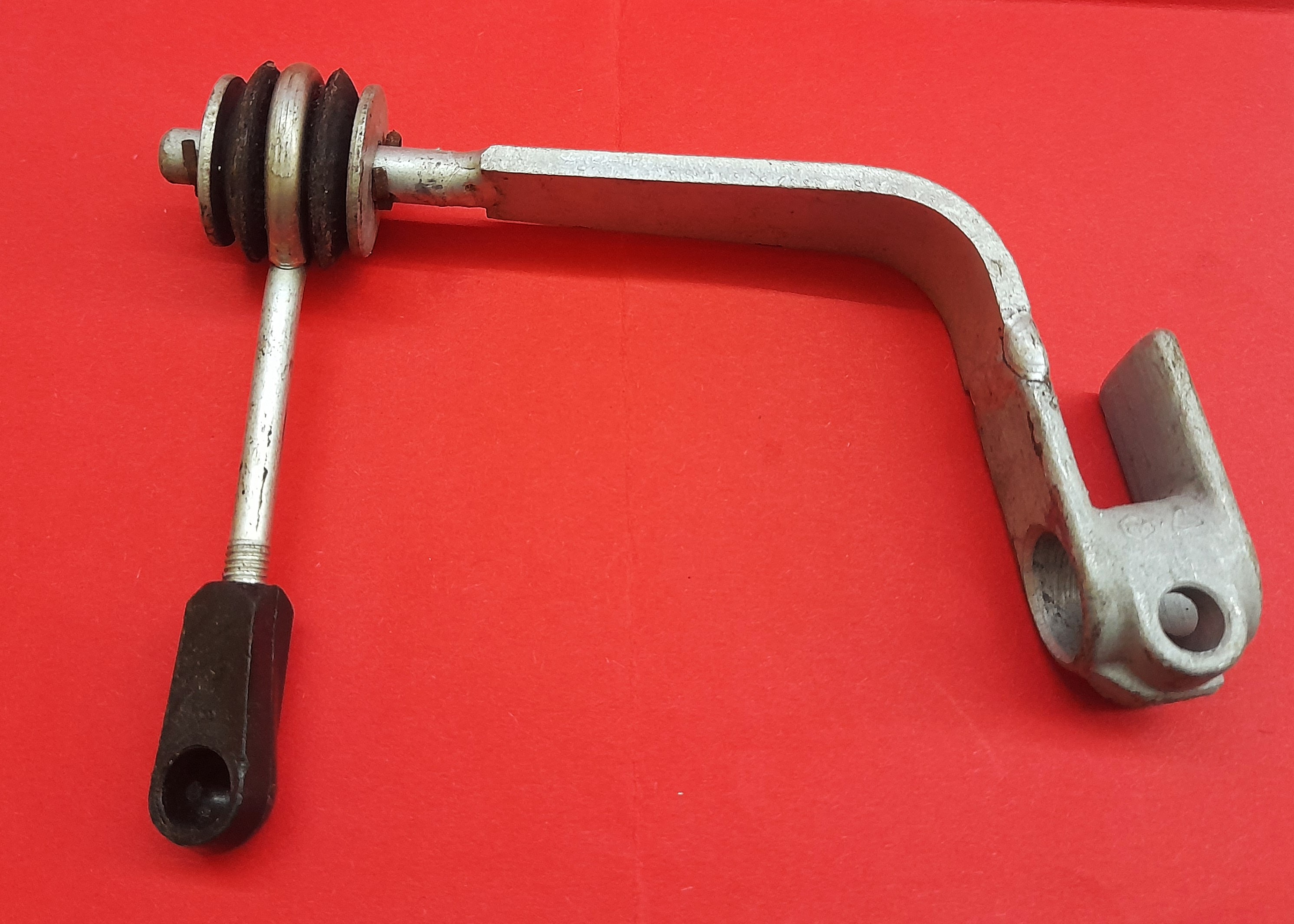 Schalthebel Schaltstange mit Gummirolle und Kugelpfanne Schaltung Wartburg 353