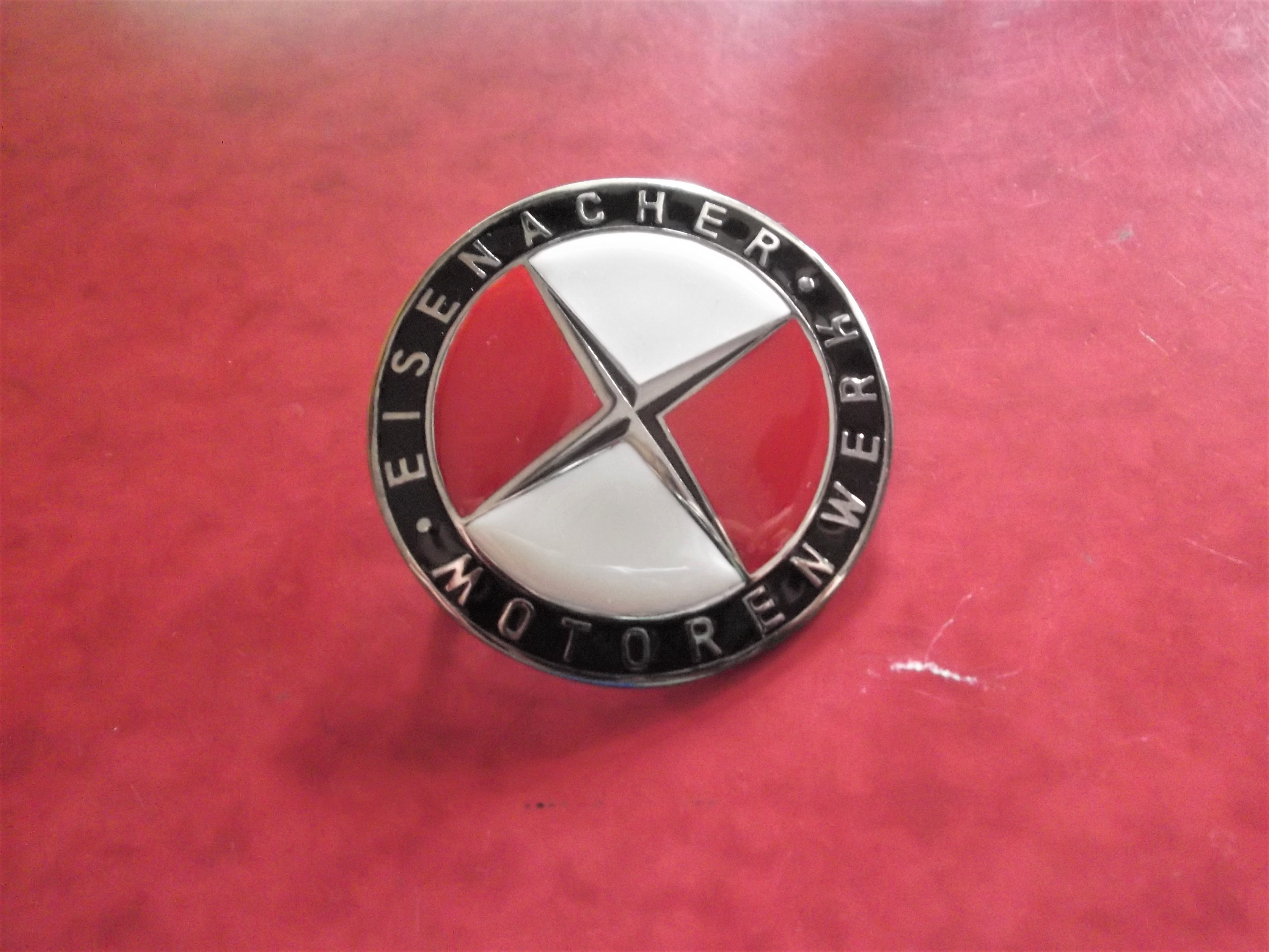 Emblem Plakette EMW schwarz