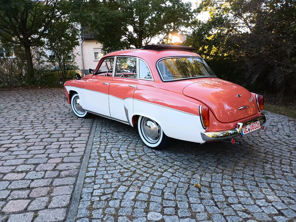 verkauft - Wartburg 311 deluxe mit Faltdach HU 11/2024