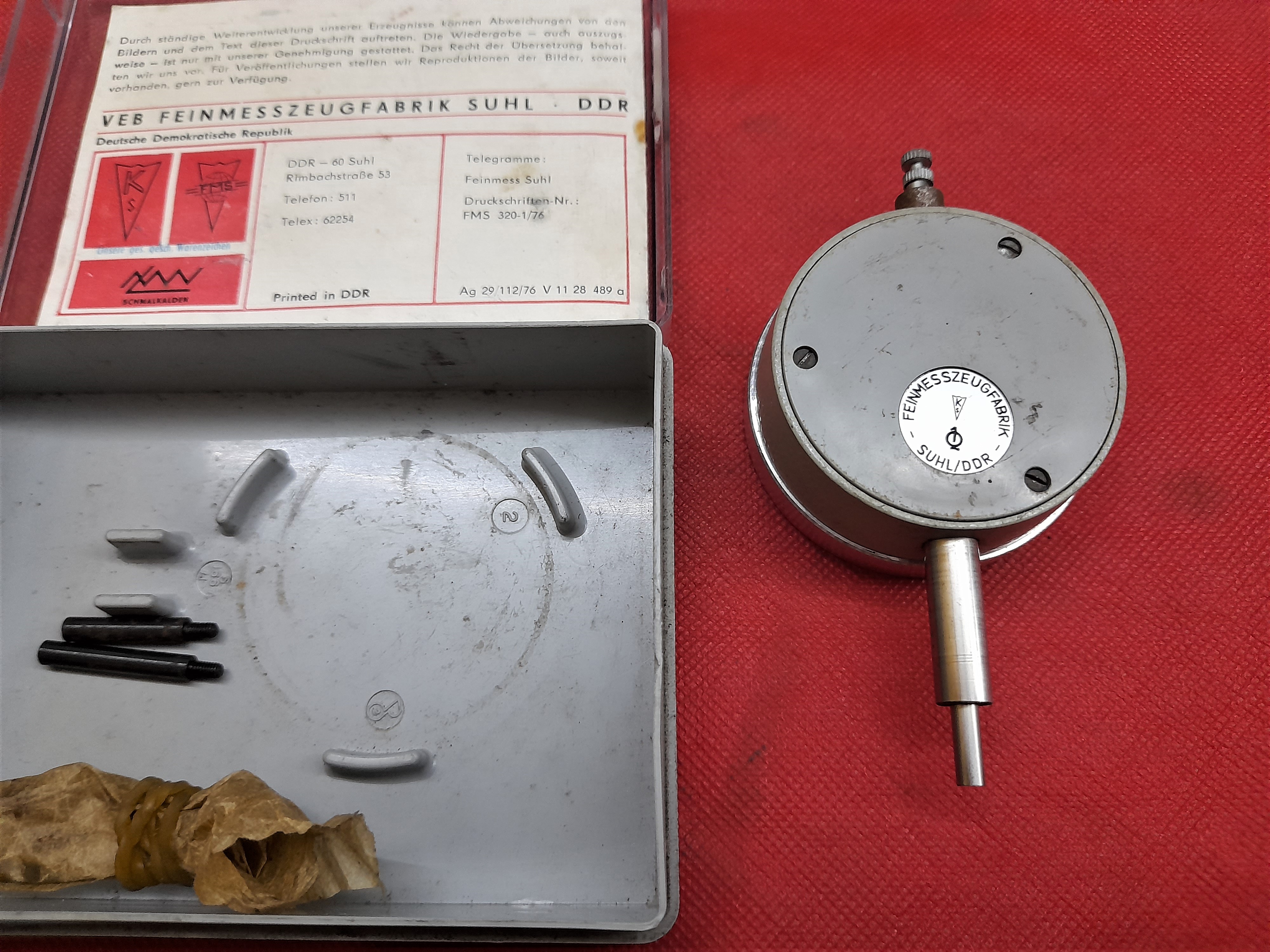 Zündeinstelluhr Zündeinstellgerät